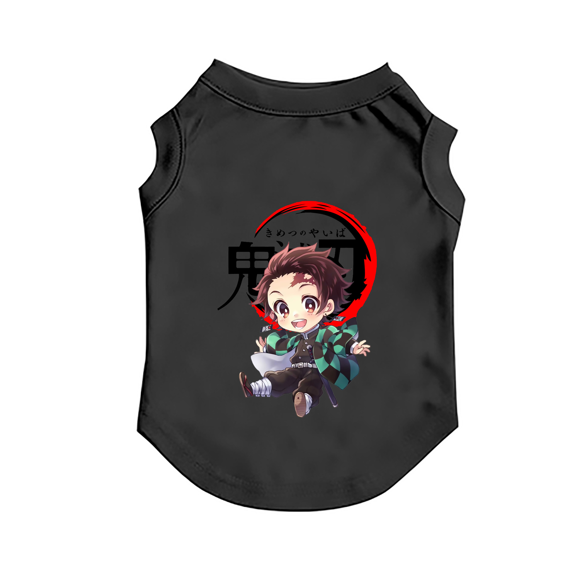 （画像用） 鬼滅の刃 竈門 炭治郎／かまど たんじろう Kamado Tanjirou ペット用ベスト