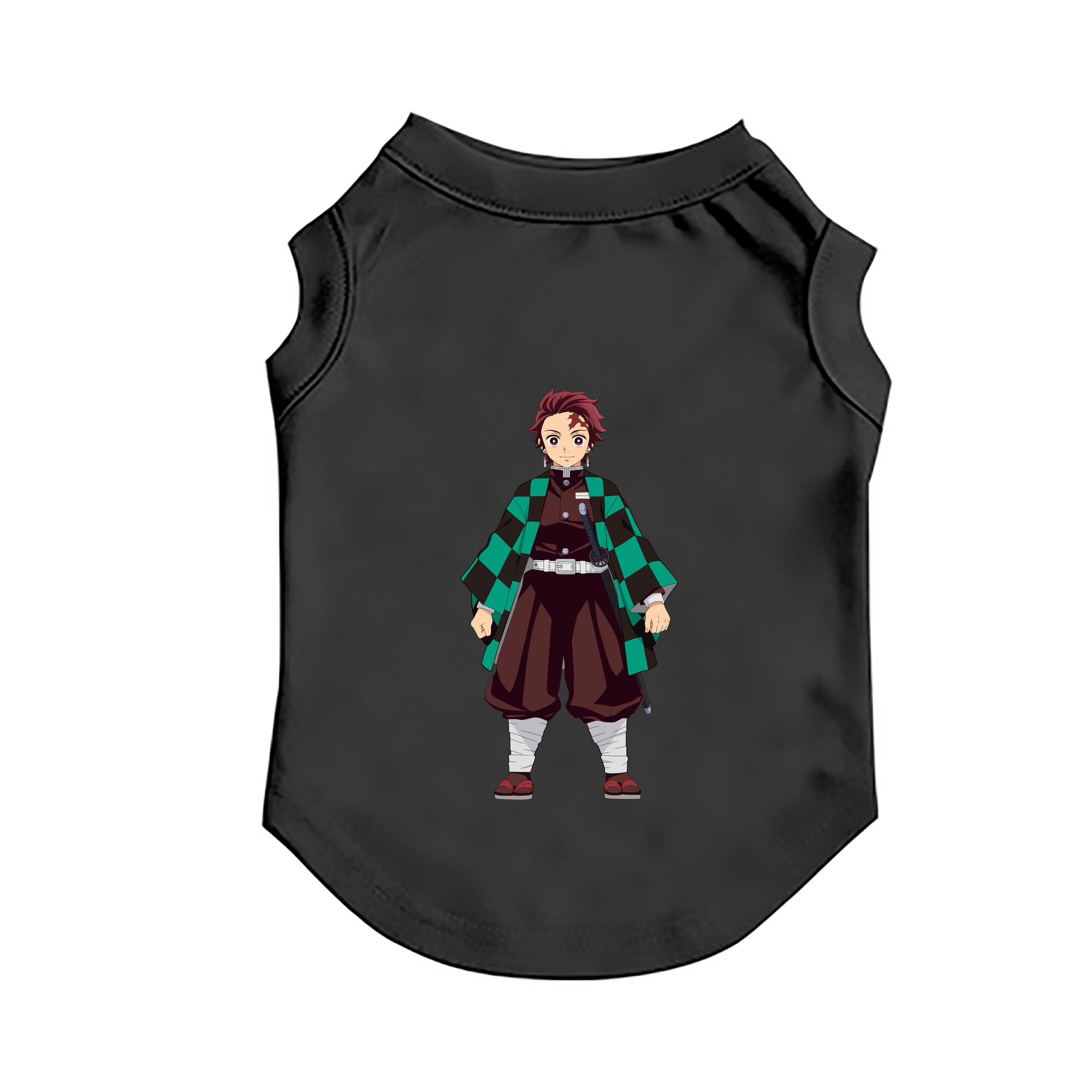 （画像用） 鬼滅の刃 竈門 炭治郎／かまど たんじろう Kamado Tanjirou ペット用ベスト
