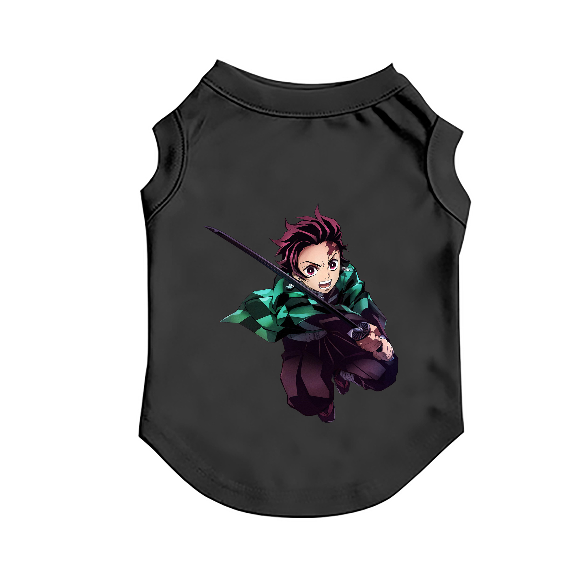 （画像用） 鬼滅の刃 竈門 炭治郎／かまど たんじろう Kamado Tanjirou ペット用ベスト