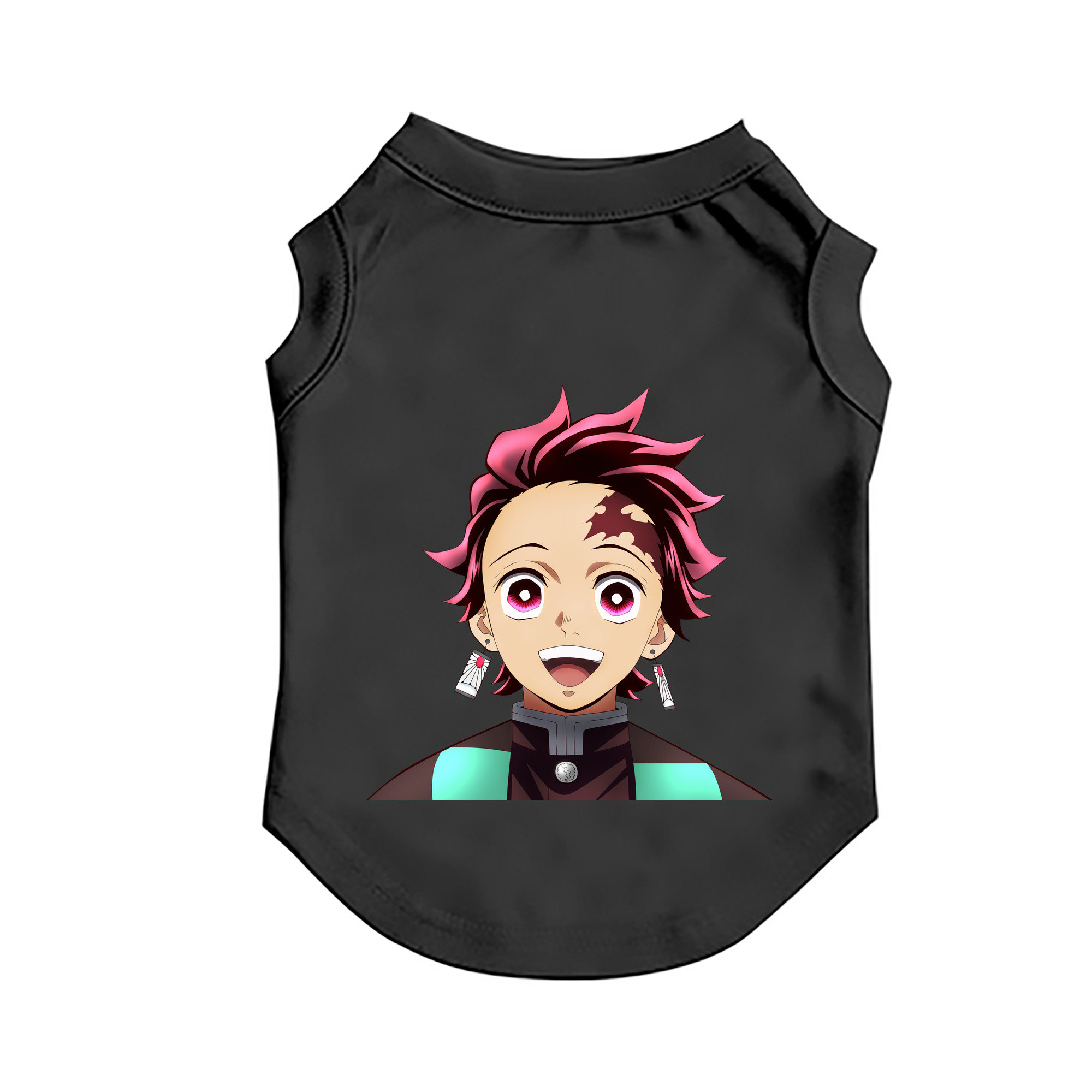 （画像用） 鬼滅の刃 竈門 炭治郎／かまど たんじろう Kamado Tanjirou ペット用ベスト