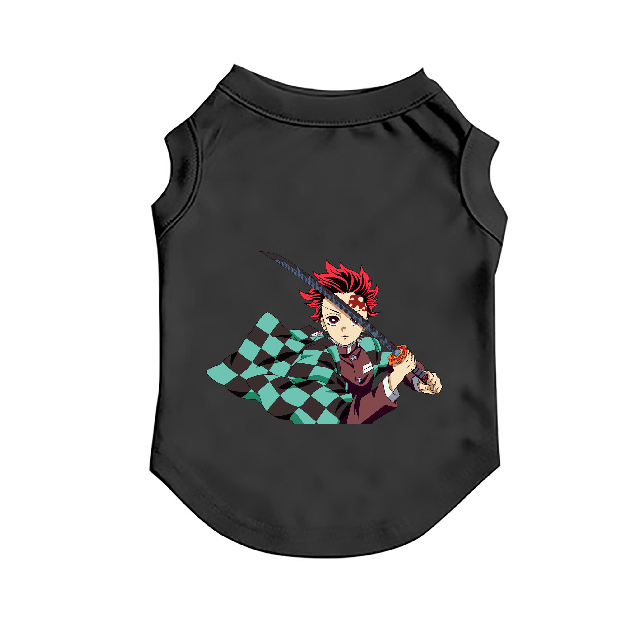 （画像用） 鬼滅の刃 竈門 炭治郎／かまど たんじろう Kamado Tanjirou ペット用ベスト