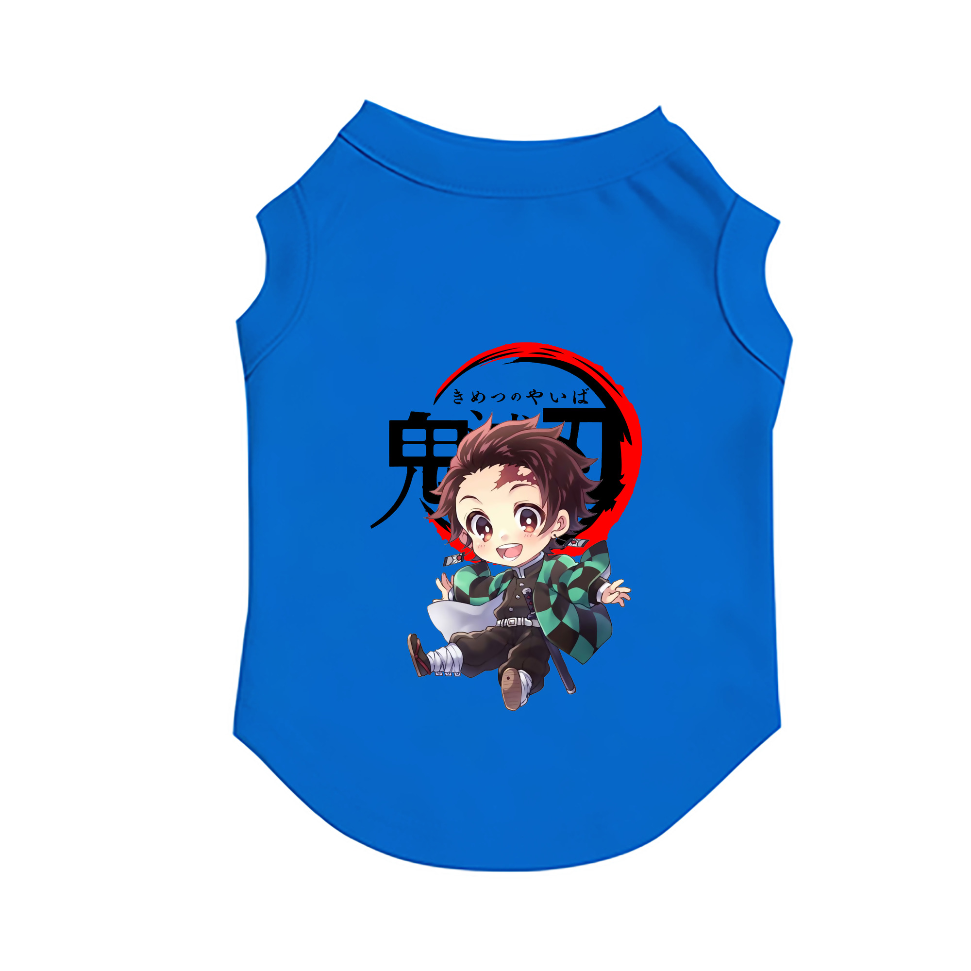 （画像用） 鬼滅の刃 竈門 炭治郎／かまど たんじろう Kamado Tanjirou ペット用ベスト