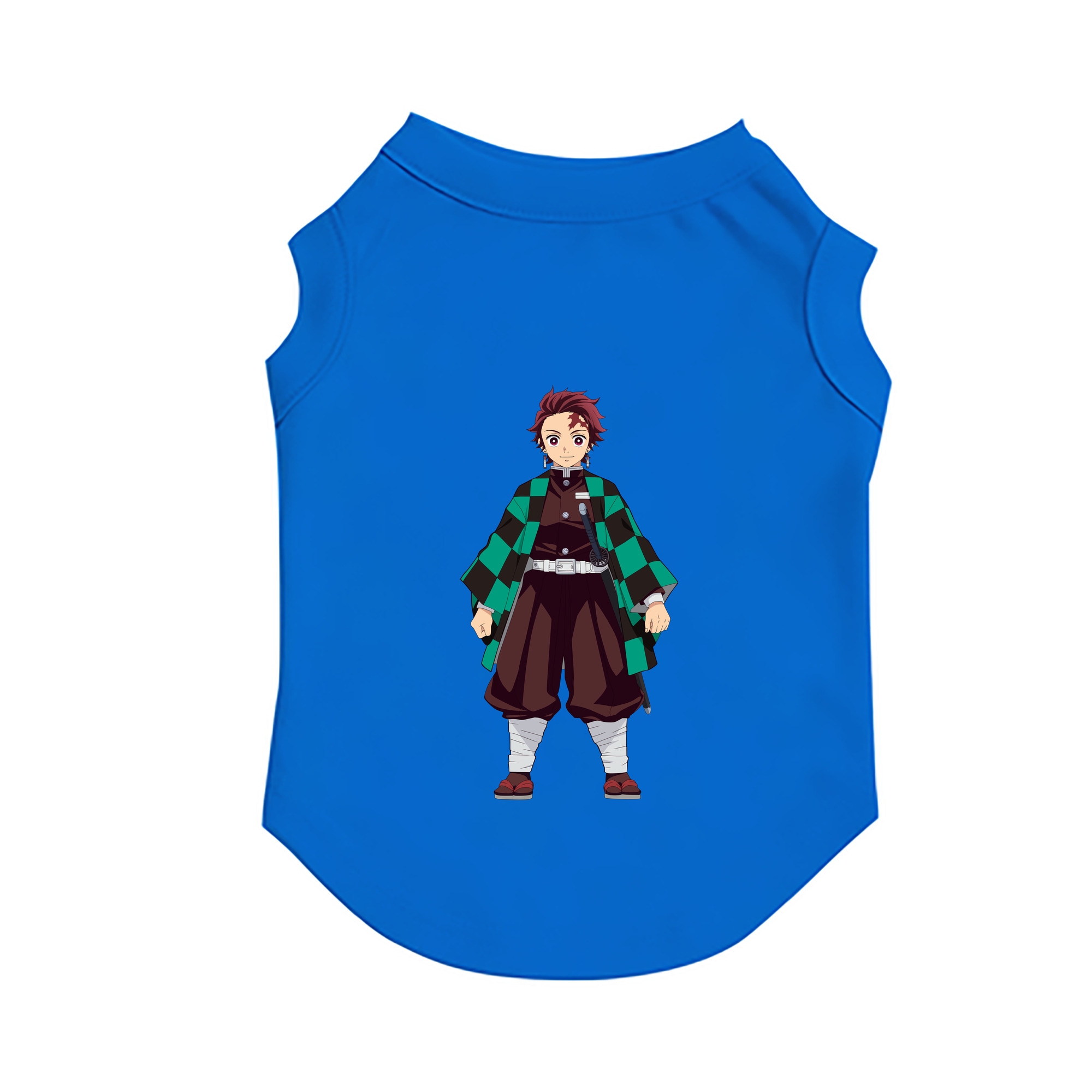 （画像用） 鬼滅の刃 竈門 炭治郎／かまど たんじろう Kamado Tanjirou ペット用ベスト
