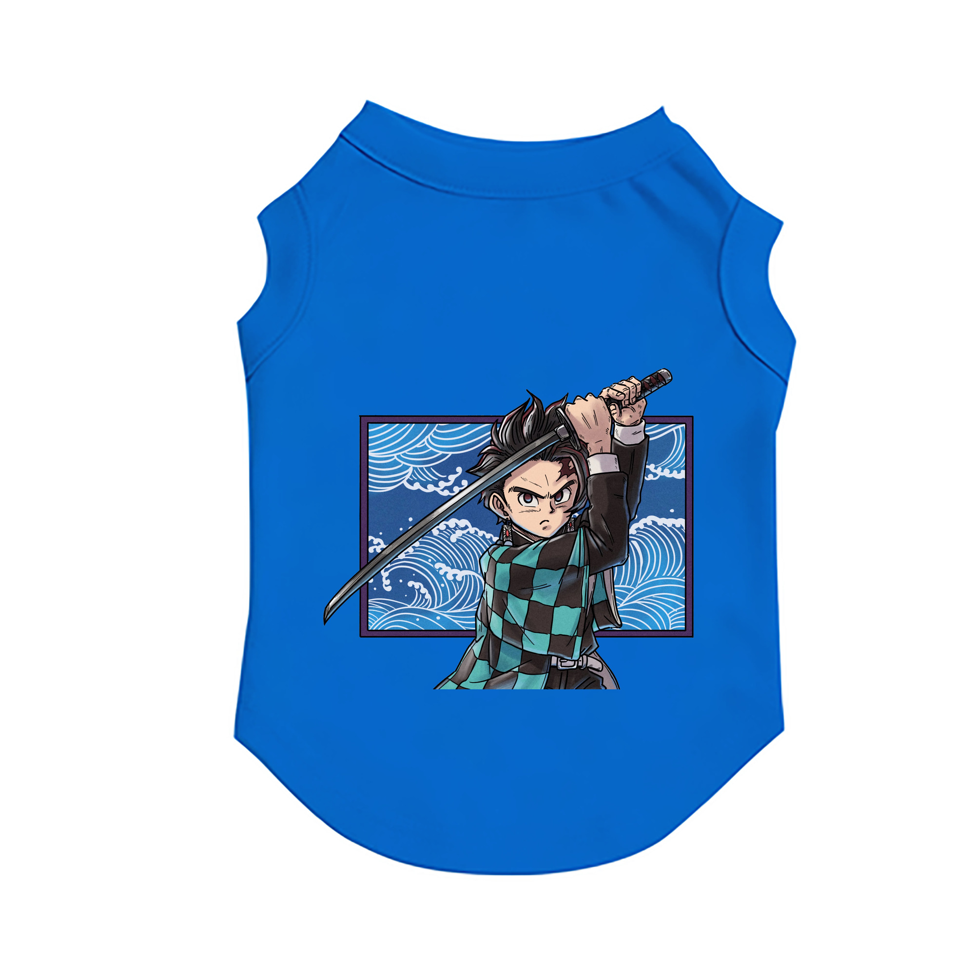 （画像用） 鬼滅の刃 竈門 炭治郎／かまど たんじろう Kamado Tanjirou ペット用ベスト