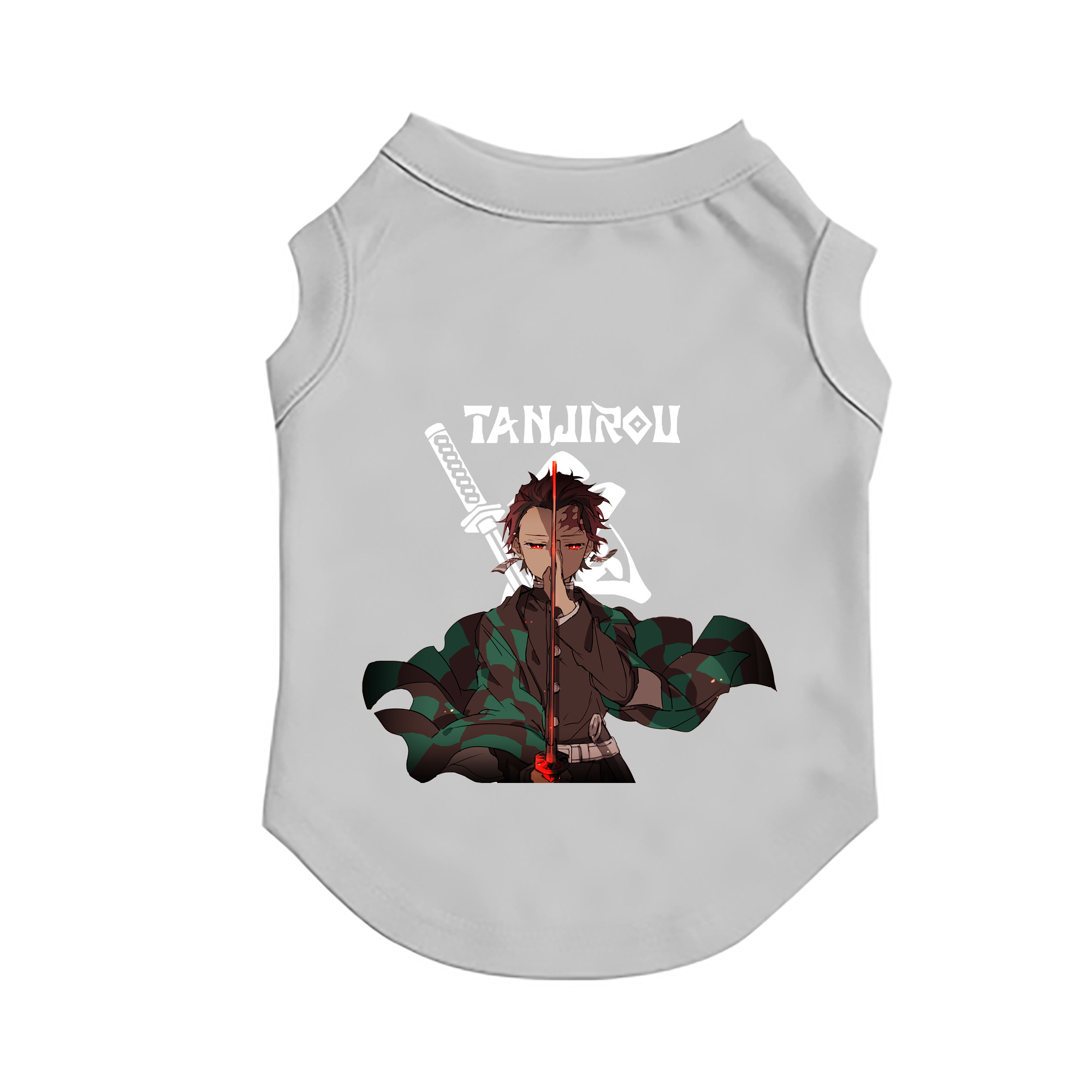 （画像用） 鬼滅の刃 竈門 炭治郎／かまど たんじろう Kamado Tanjirou ペット用ベスト