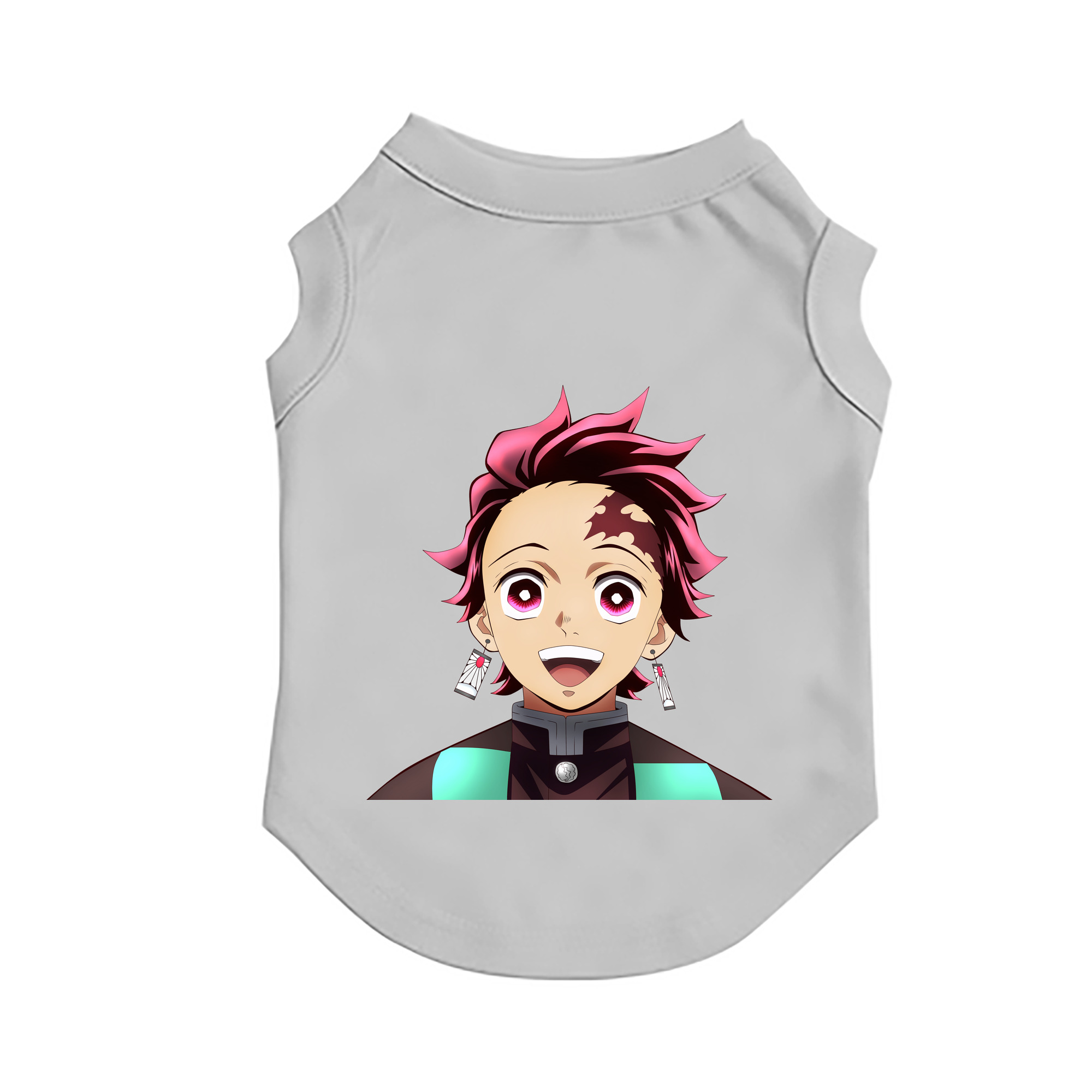 （画像用） 鬼滅の刃 竈門 炭治郎／かまど たんじろう Kamado Tanjirou ペット用ベスト