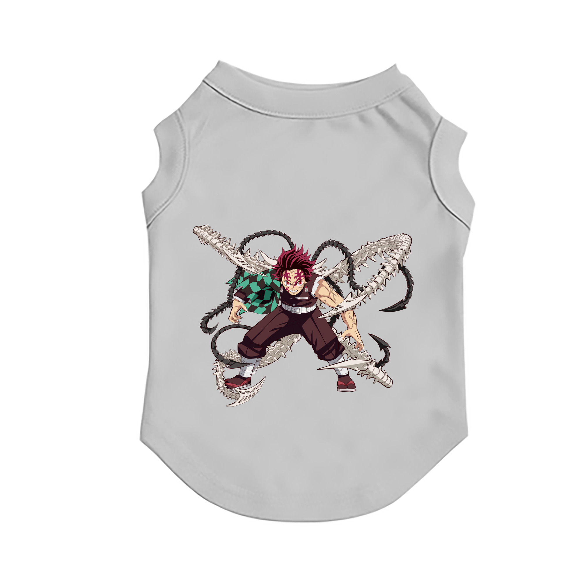 （画像用） 鬼滅の刃 竈門 炭治郎／かまど たんじろう Kamado Tanjirou ペット用ベスト