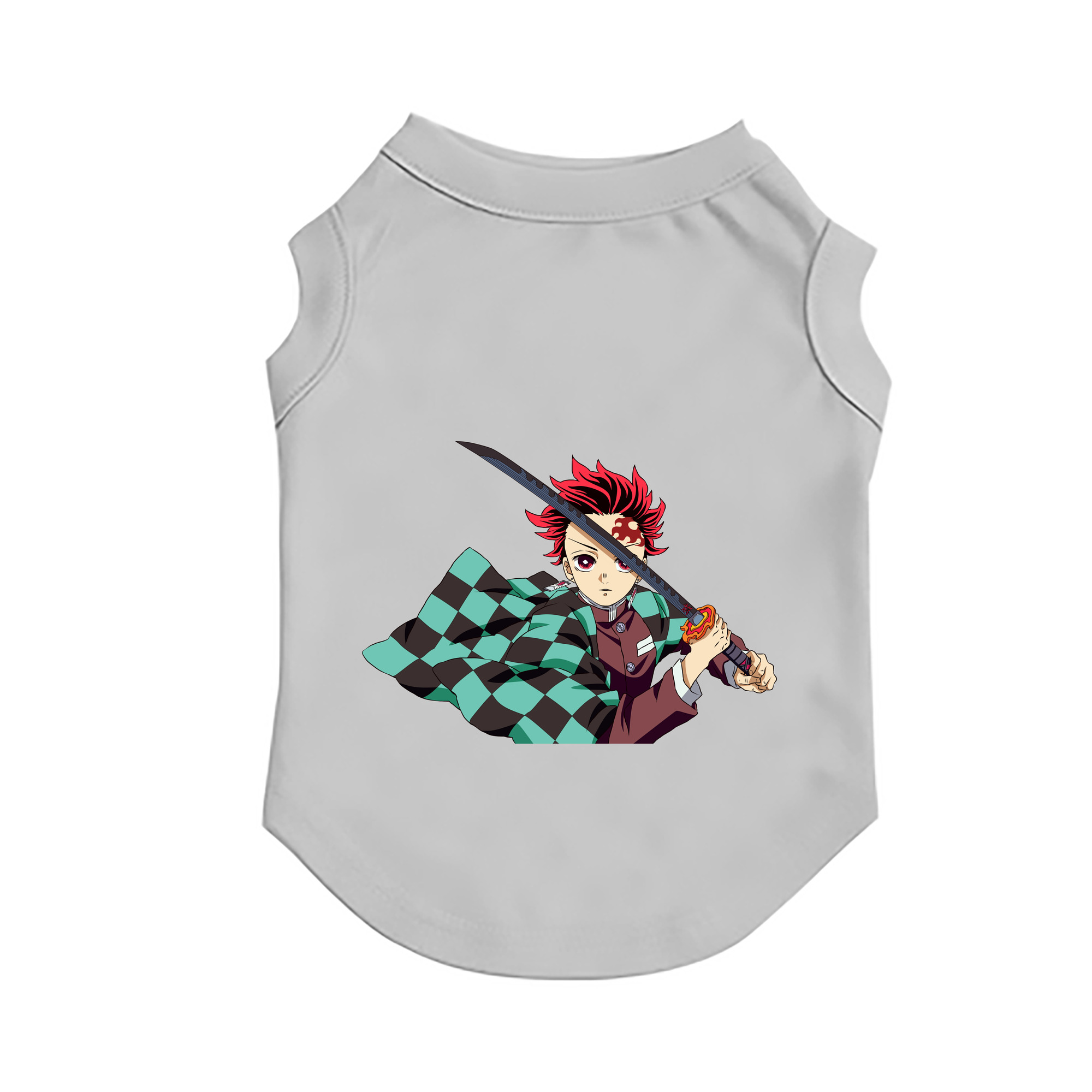 （画像用） 鬼滅の刃 竈門 炭治郎／かまど たんじろう Kamado Tanjirou ペット用ベスト