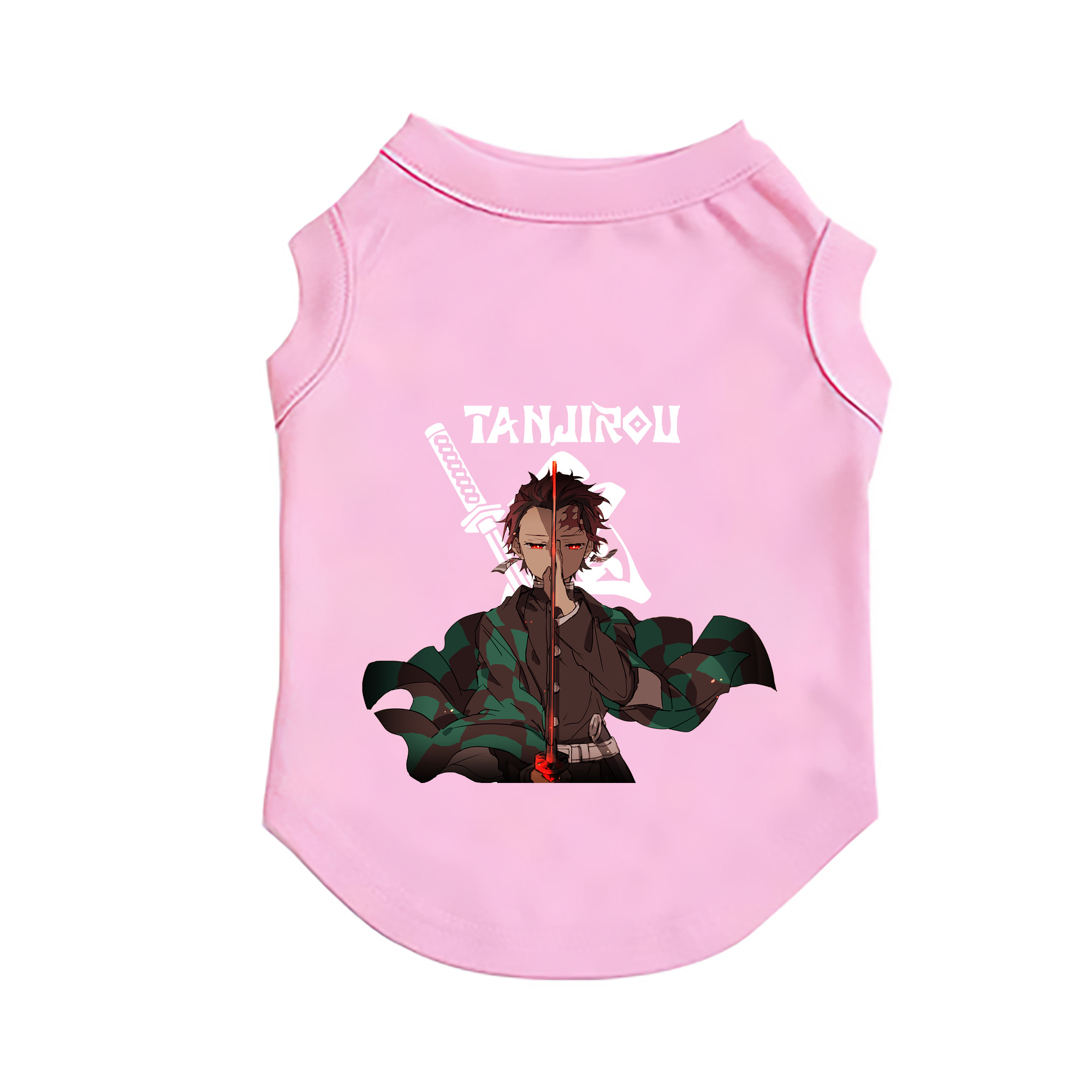 （画像用） 鬼滅の刃 竈門 炭治郎／かまど たんじろう Kamado Tanjirou ペット用ベスト