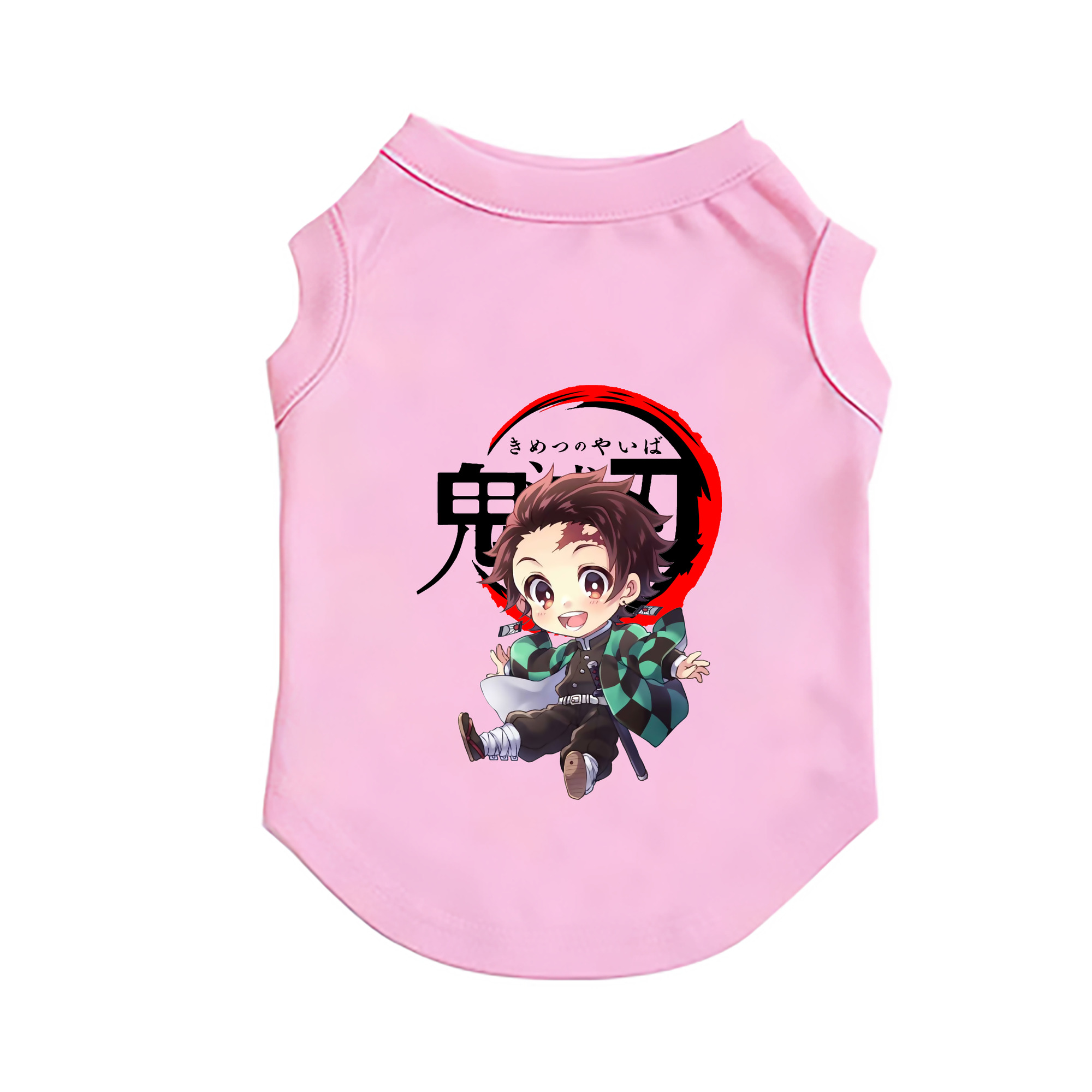 （画像用） 鬼滅の刃 竈門 炭治郎／かまど たんじろう Kamado Tanjirou ペット用ベスト