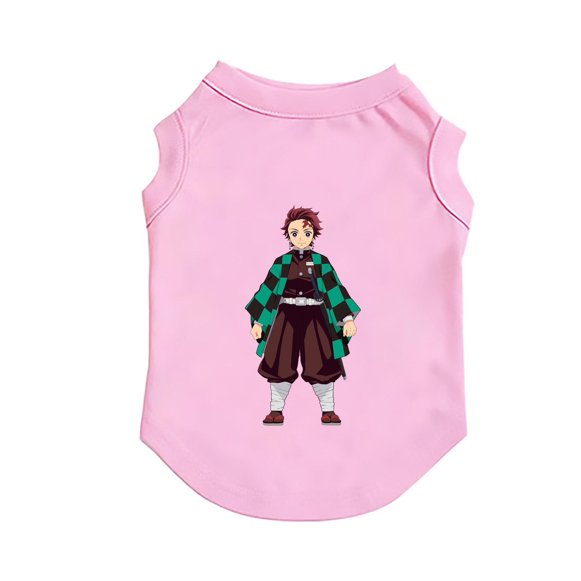 （画像用） 鬼滅の刃 竈門 炭治郎／かまど たんじろう Kamado Tanjirou ペット用ベスト