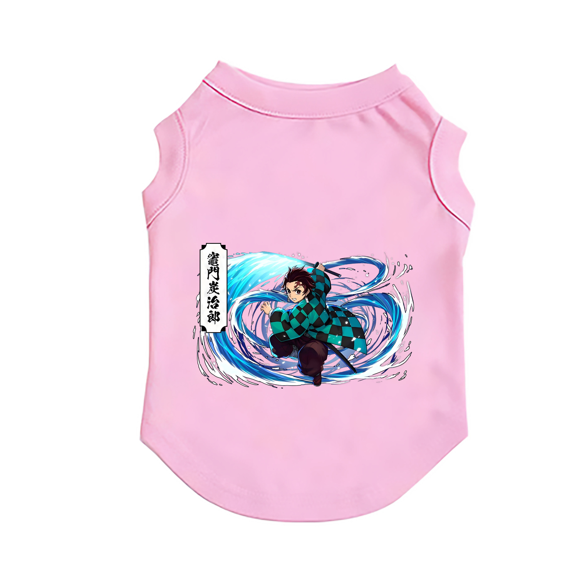（画像用） 鬼滅の刃 竈門 炭治郎／かまど たんじろう Kamado Tanjirou ペット用ベスト