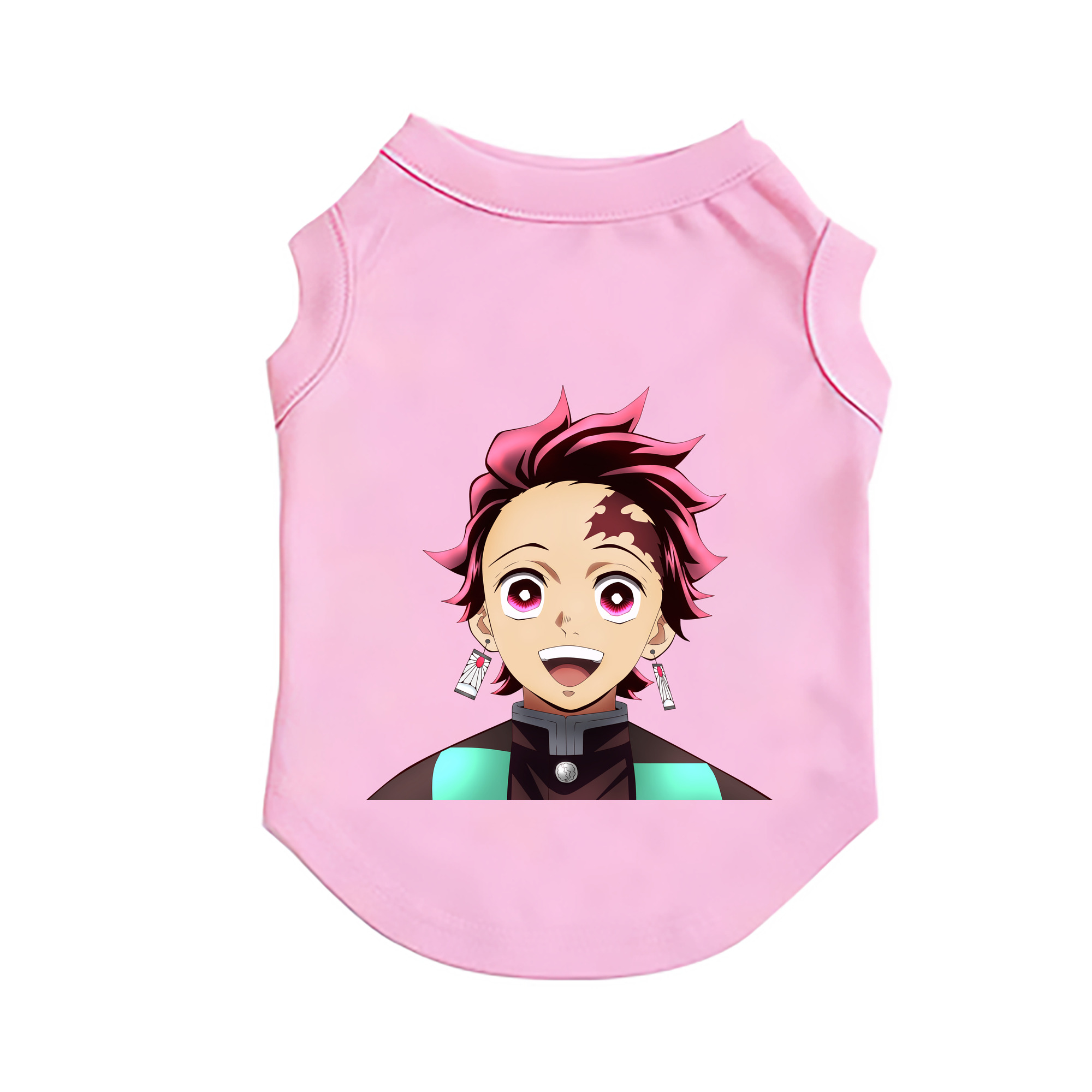 （画像用） 鬼滅の刃 竈門 炭治郎／かまど たんじろう Kamado Tanjirou ペット用ベスト