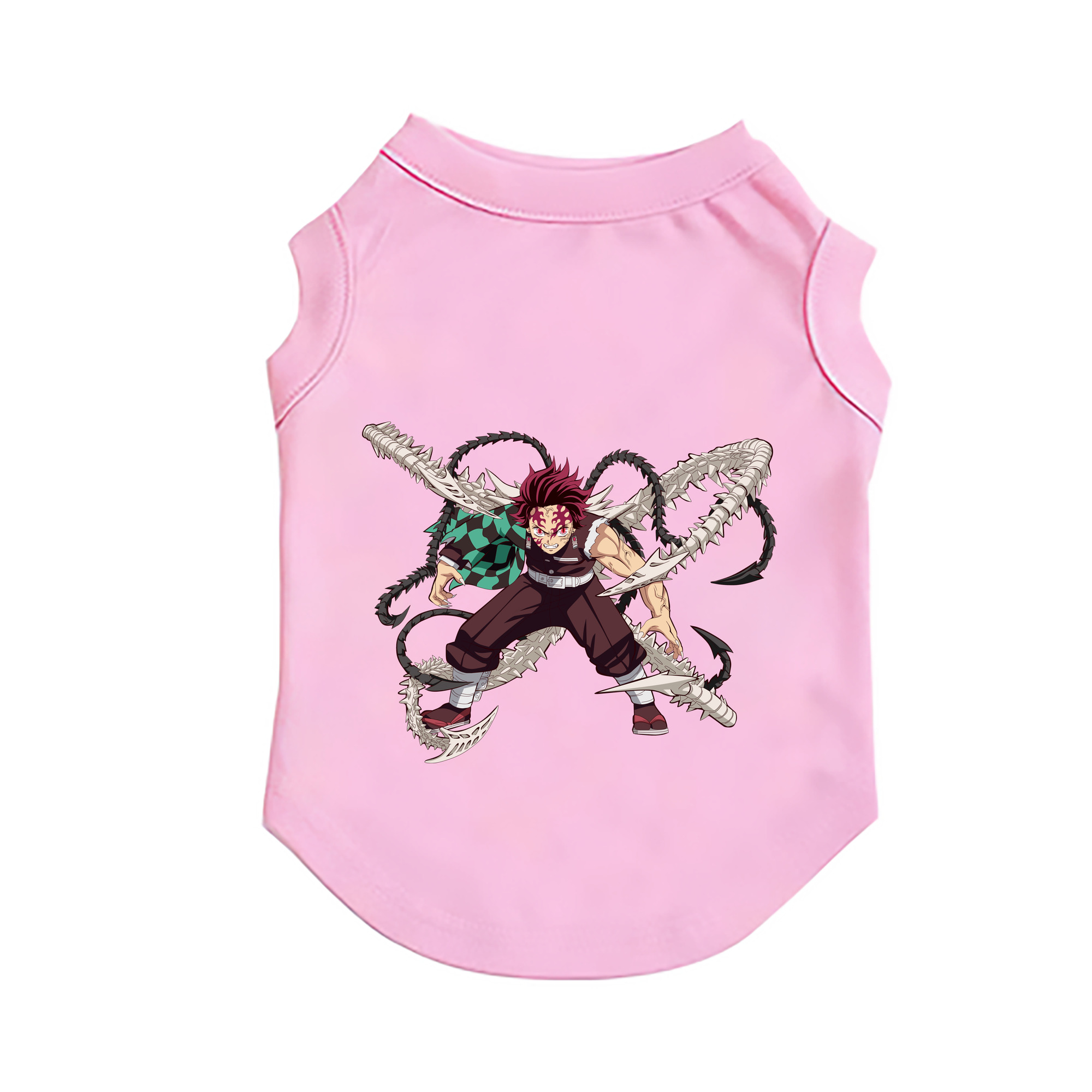 （画像用） 鬼滅の刃 竈門 炭治郎／かまど たんじろう Kamado Tanjirou ペット用ベスト