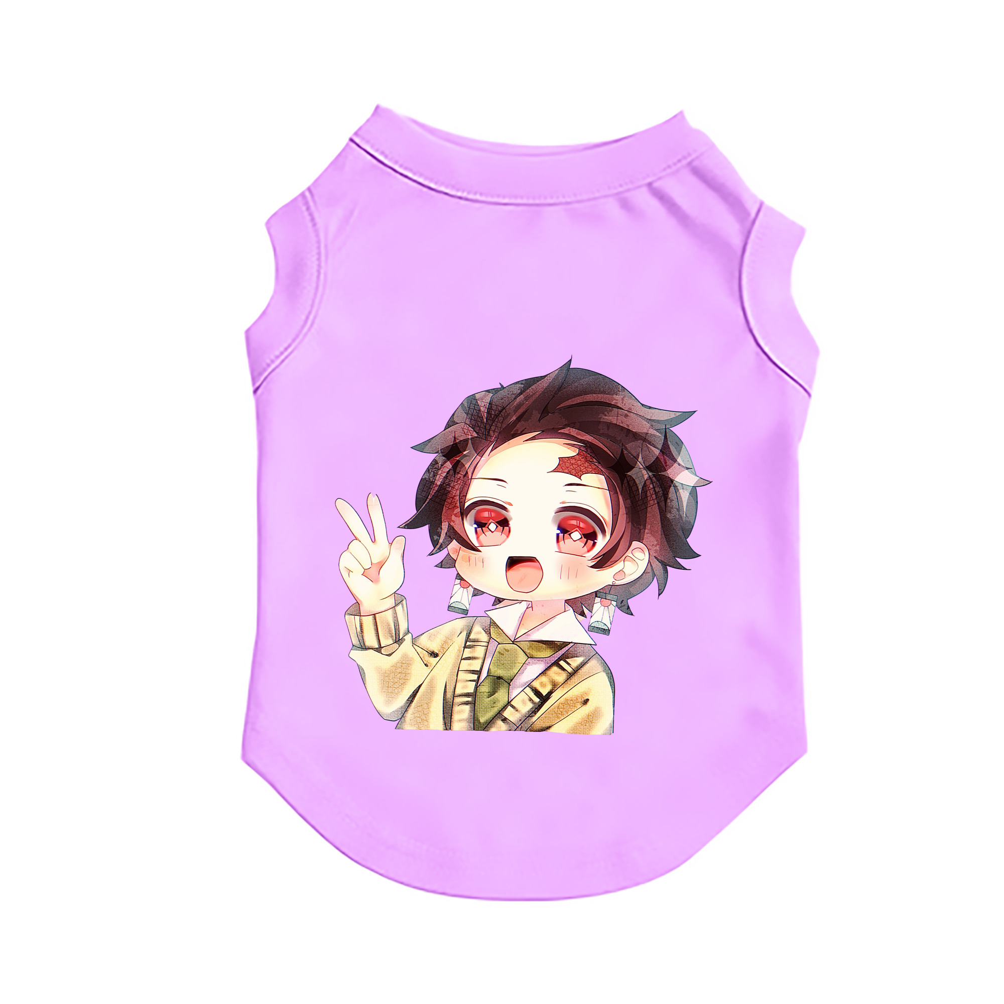 （画像用） 鬼滅の刃 竈門 炭治郎／かまど たんじろう Kamado Tanjirou ペット用ベスト