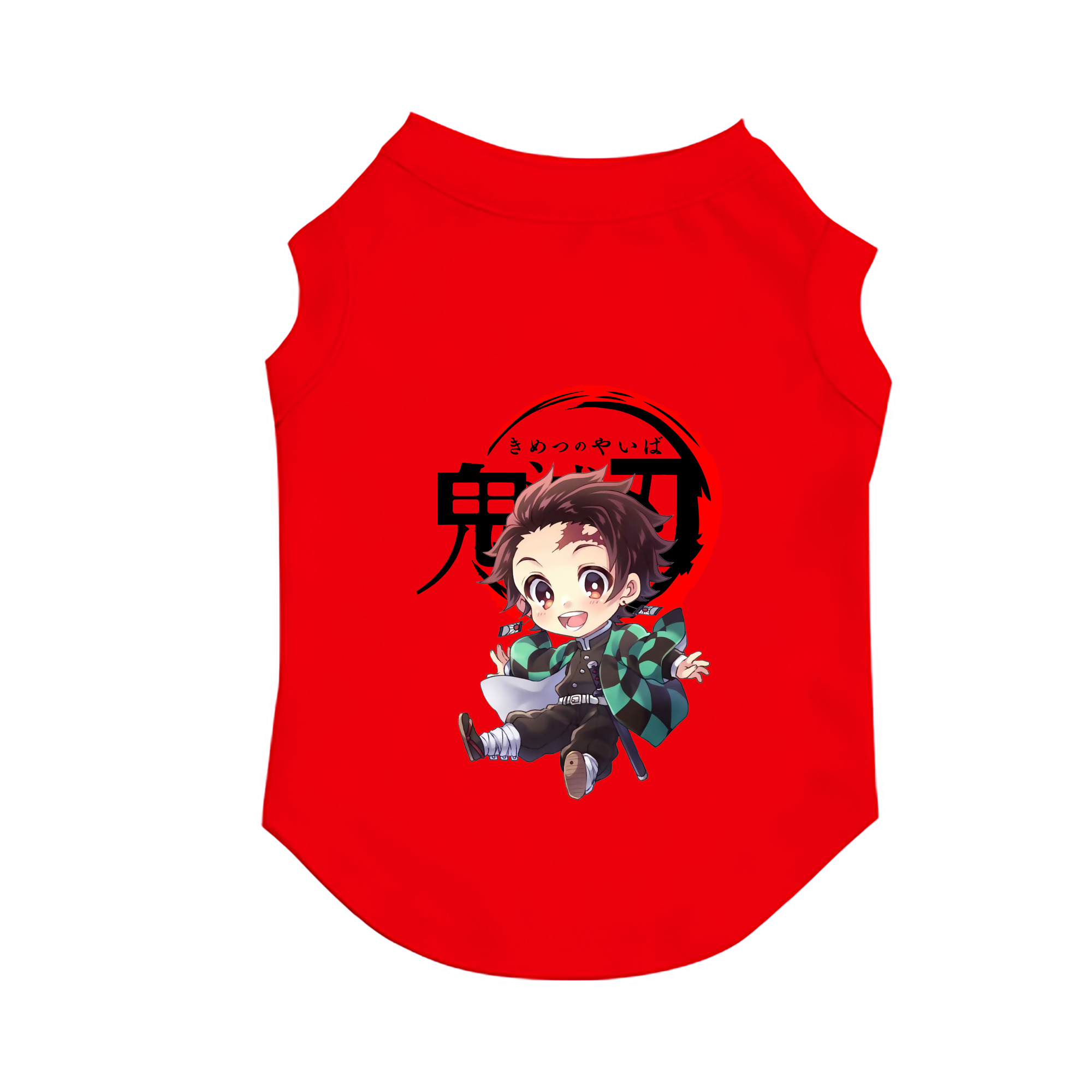 （画像用） 鬼滅の刃 竈門 炭治郎／かまど たんじろう Kamado Tanjirou ペット用ベスト