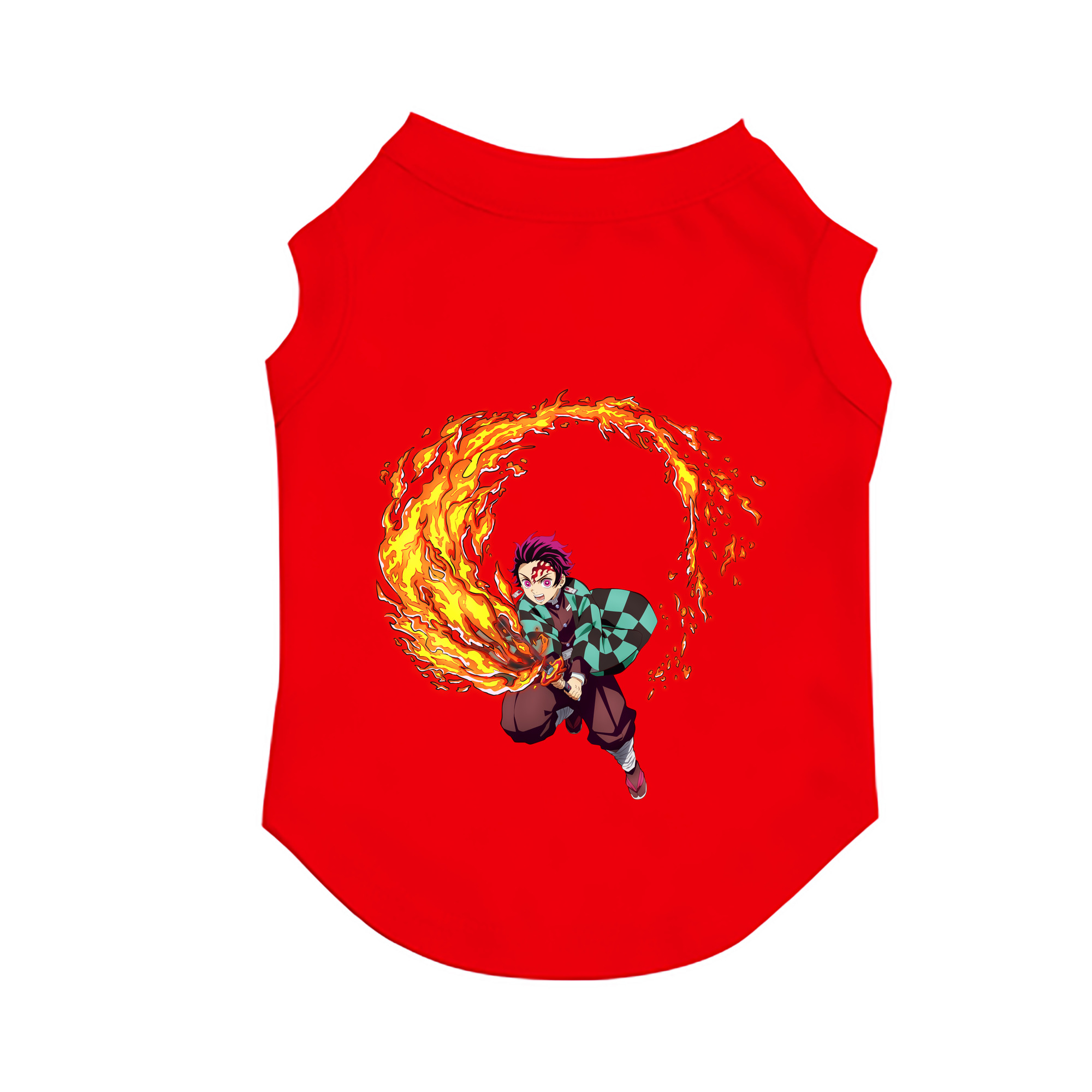 （画像用） 鬼滅の刃 竈門 炭治郎／かまど たんじろう Kamado Tanjirou ペット用ベスト