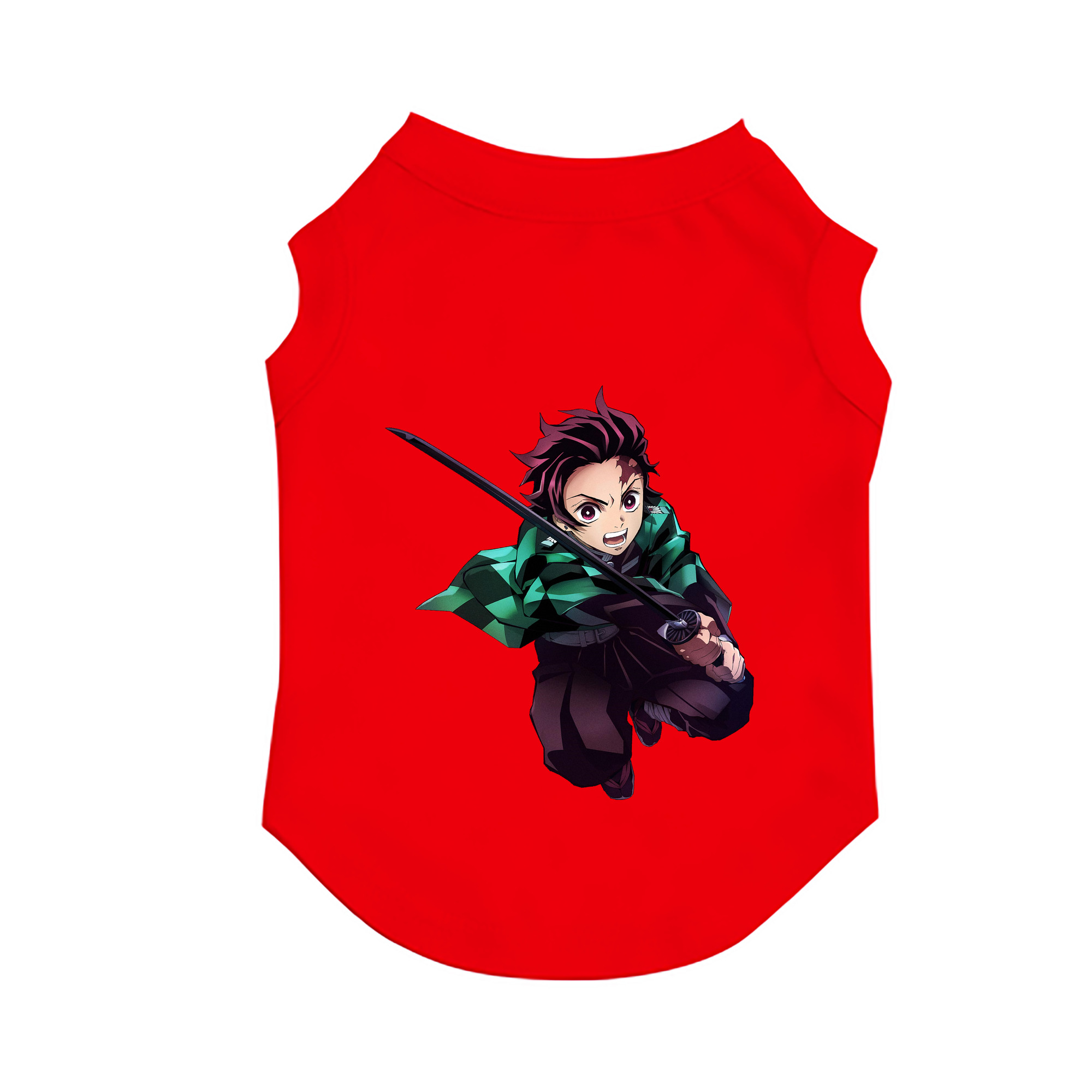 （画像用） 鬼滅の刃 竈門 炭治郎／かまど たんじろう Kamado Tanjirou ペット用ベスト