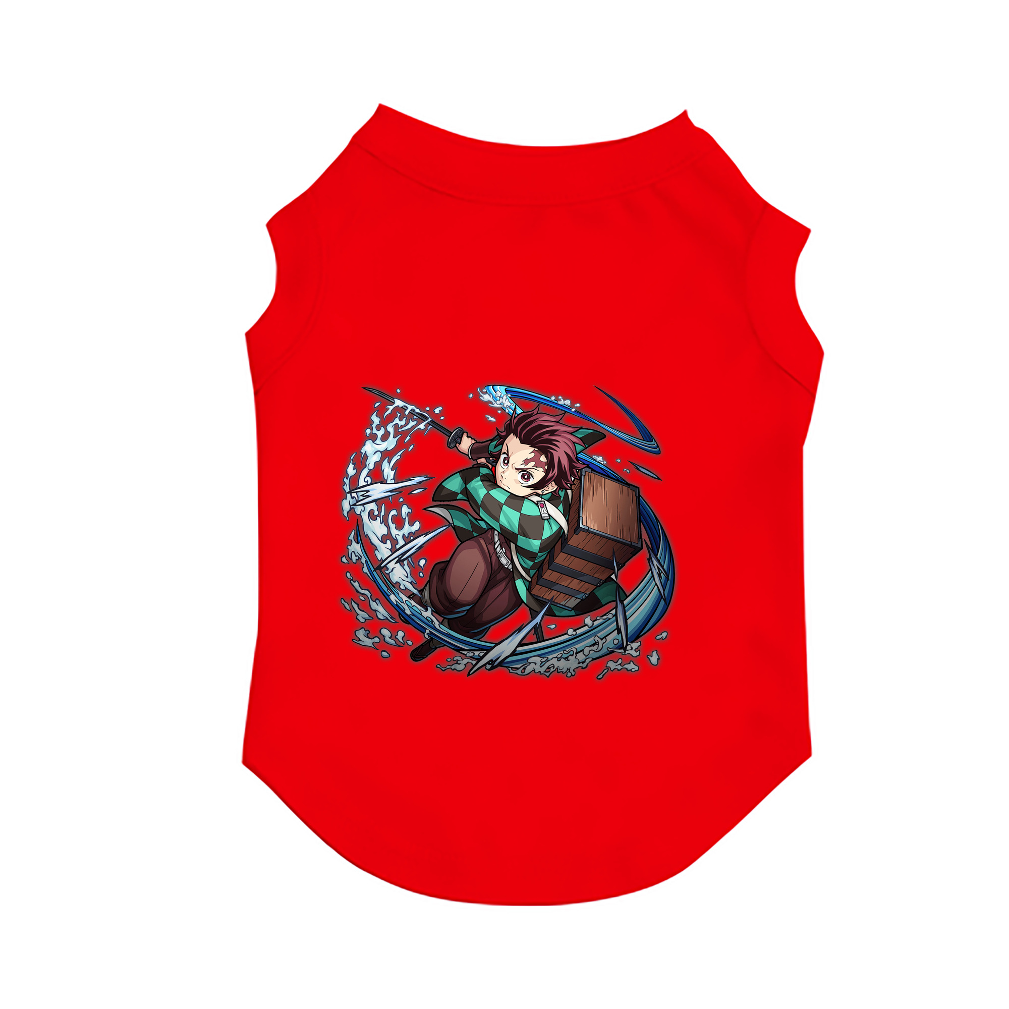 （画像用） 鬼滅の刃 竈門 炭治郎／かまど たんじろう Kamado Tanjirou ペット用ベスト