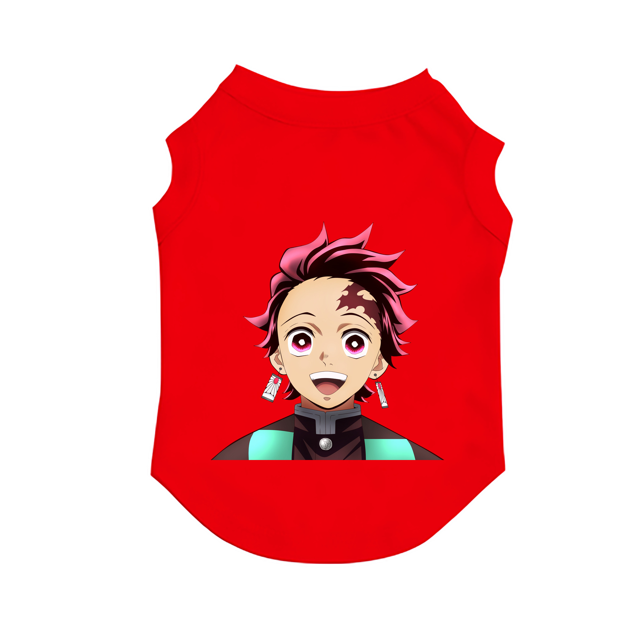 （画像用） 鬼滅の刃 竈門 炭治郎／かまど たんじろう Kamado Tanjirou ペット用ベスト