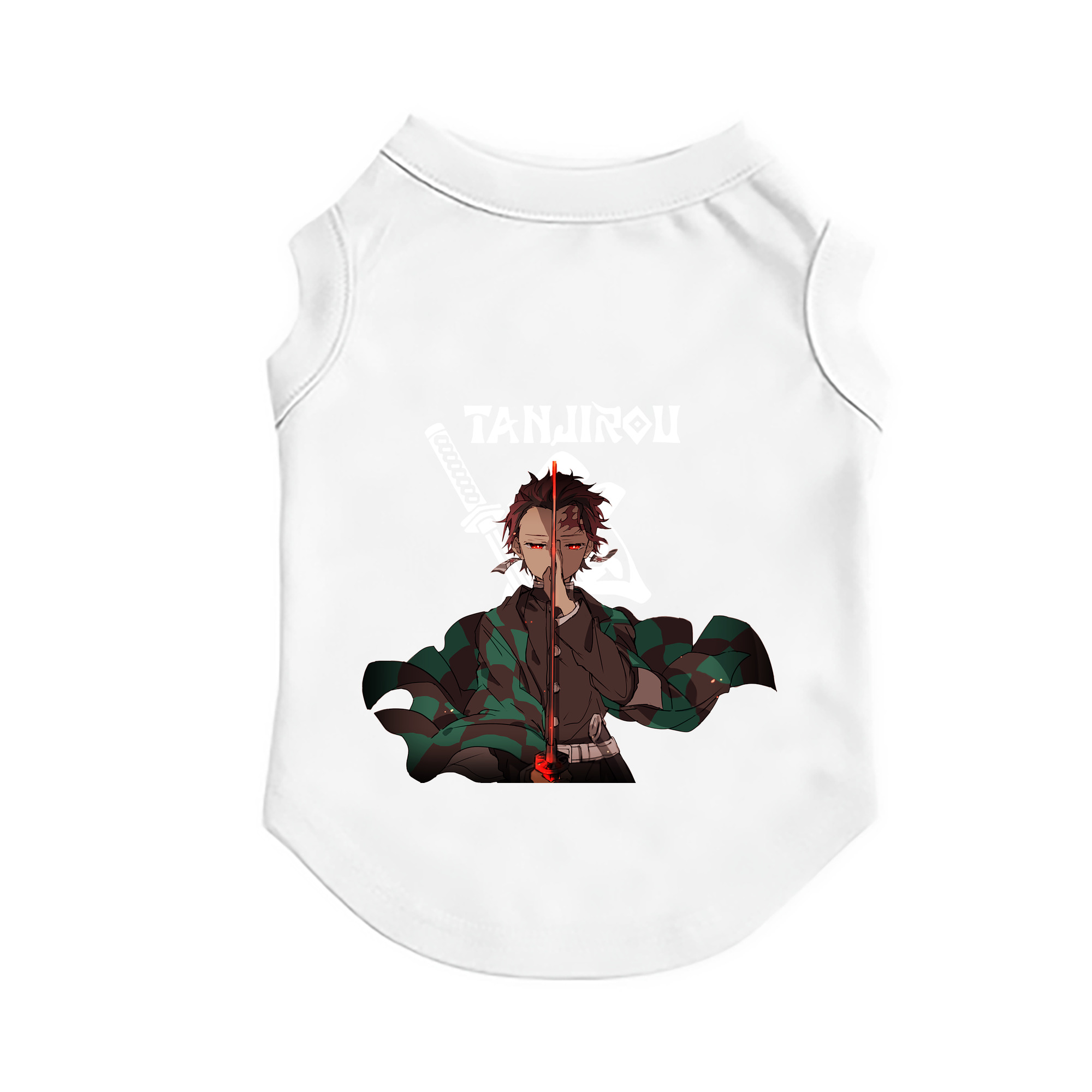 （画像用） 鬼滅の刃 竈門 炭治郎／かまど たんじろう Kamado Tanjirou ペット用ベスト
