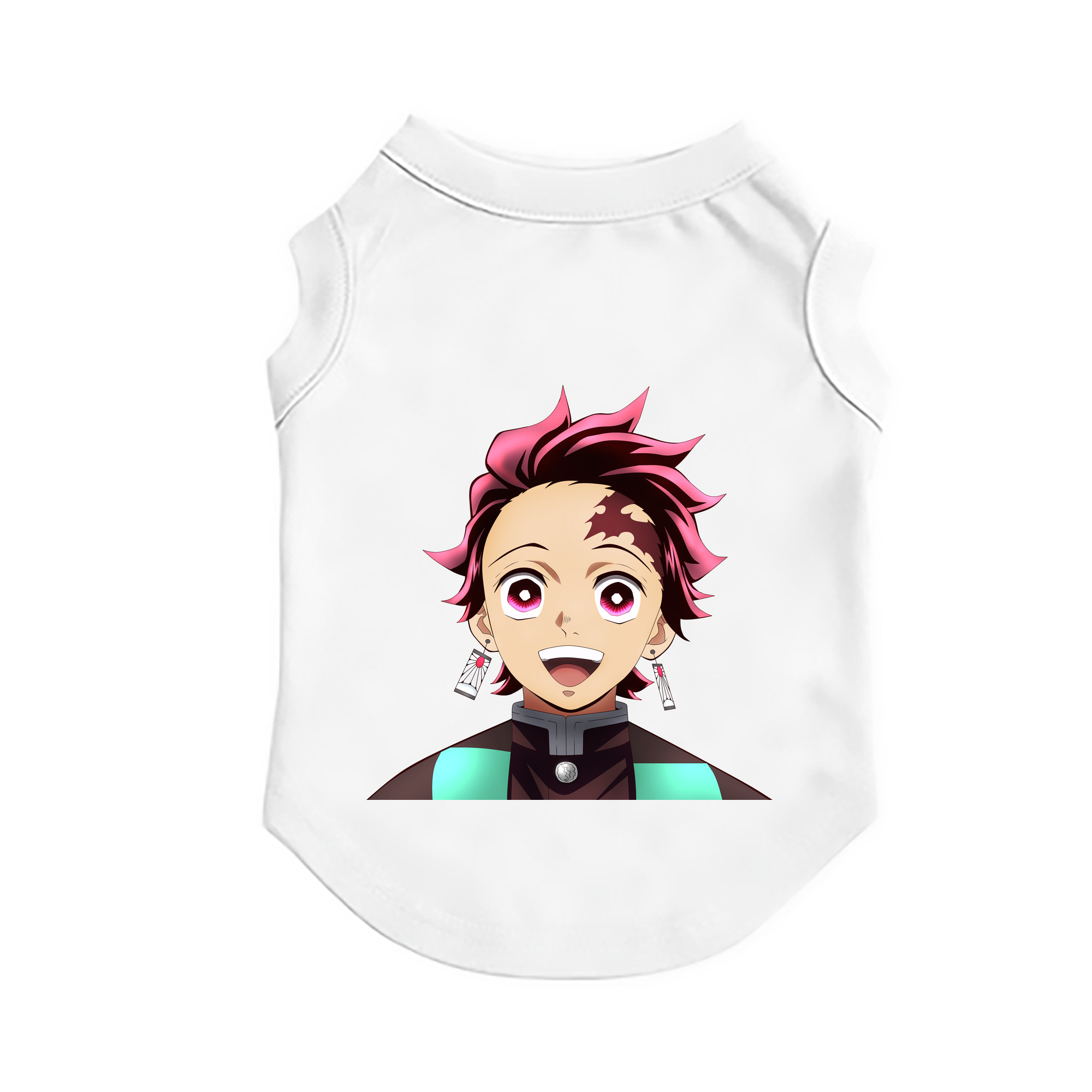 （画像用） 鬼滅の刃 竈門 炭治郎／かまど たんじろう Kamado Tanjirou ペット用ベスト