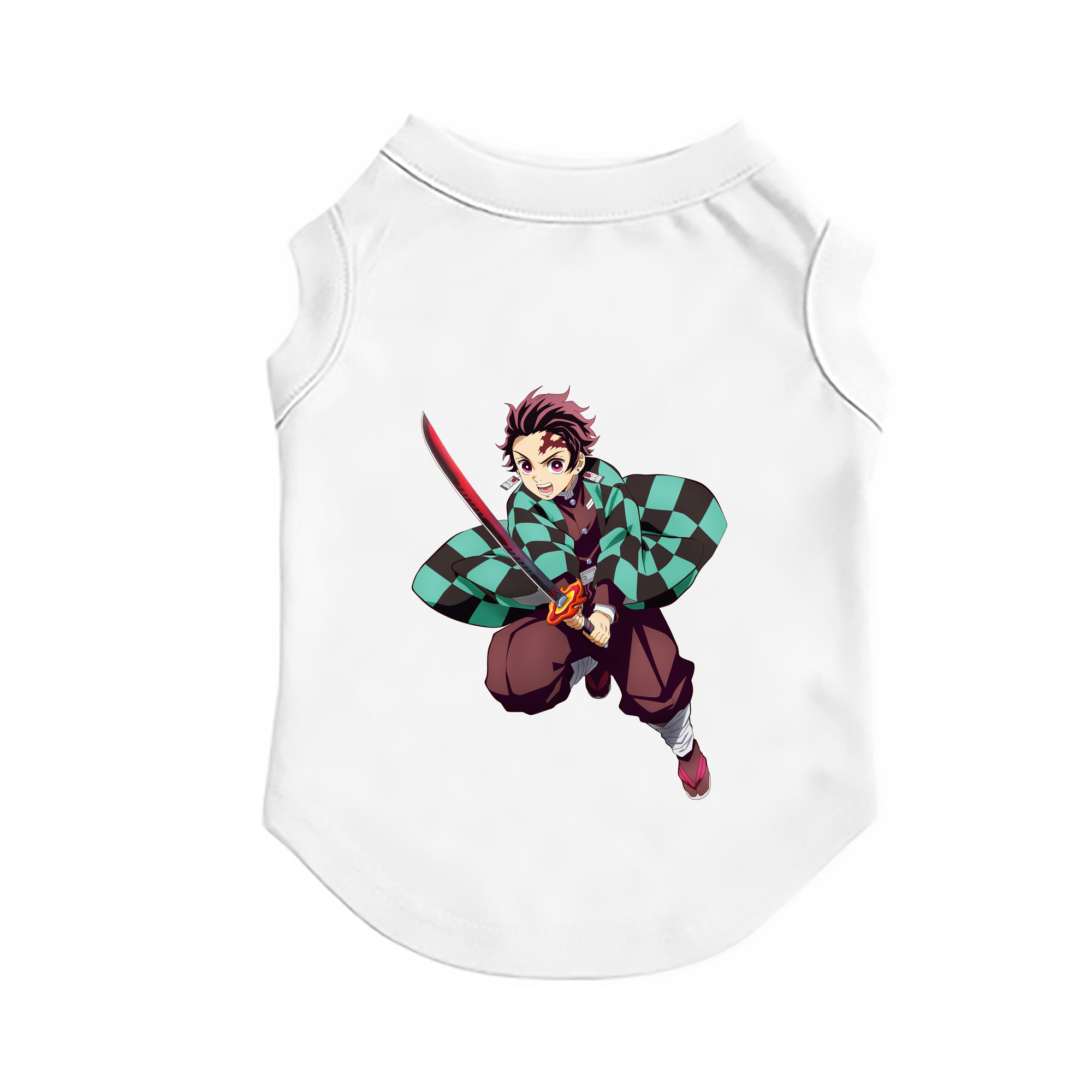 （画像用） 鬼滅の刃 竈門 炭治郎／かまど たんじろう Kamado Tanjirou ペット用ベスト