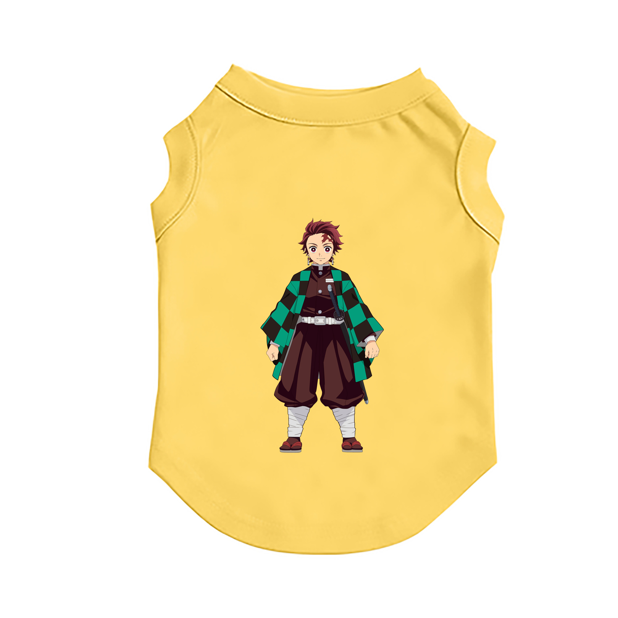 （画像用） 鬼滅の刃 竈門 炭治郎／かまど たんじろう Kamado Tanjirou ペット用ベスト