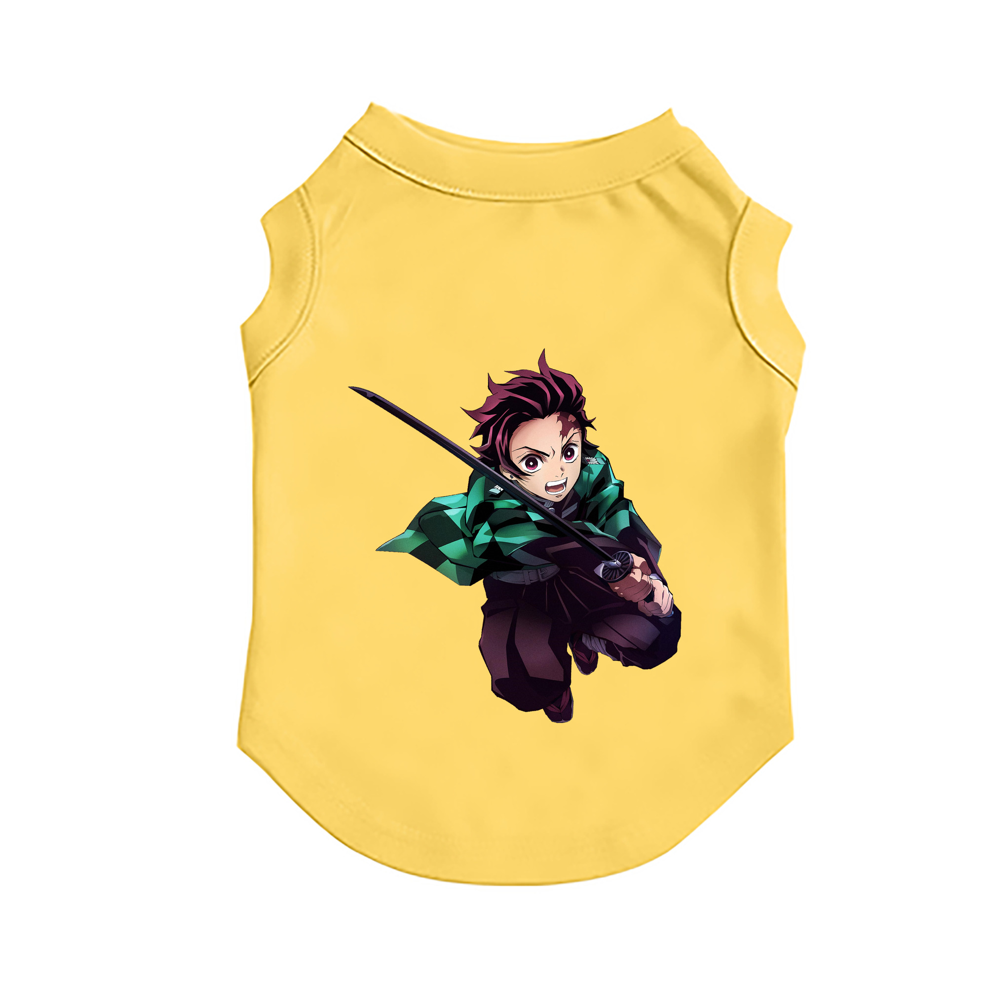 （画像用） 鬼滅の刃 竈門 炭治郎／かまど たんじろう Kamado Tanjirou ペット用ベスト