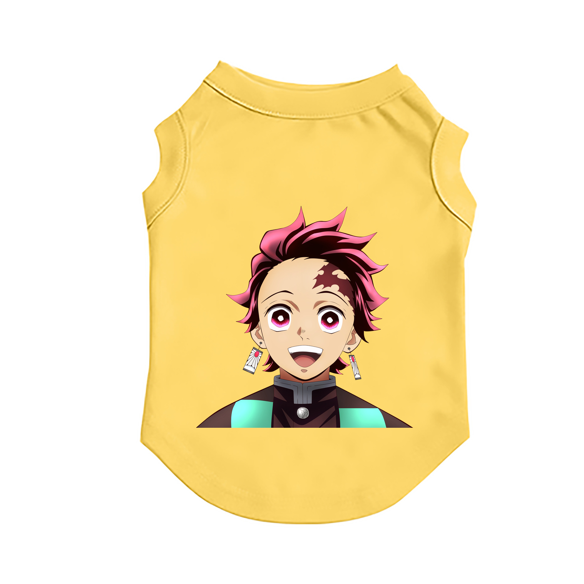 （画像用） 鬼滅の刃 竈門 炭治郎／かまど たんじろう Kamado Tanjirou ペット用ベスト