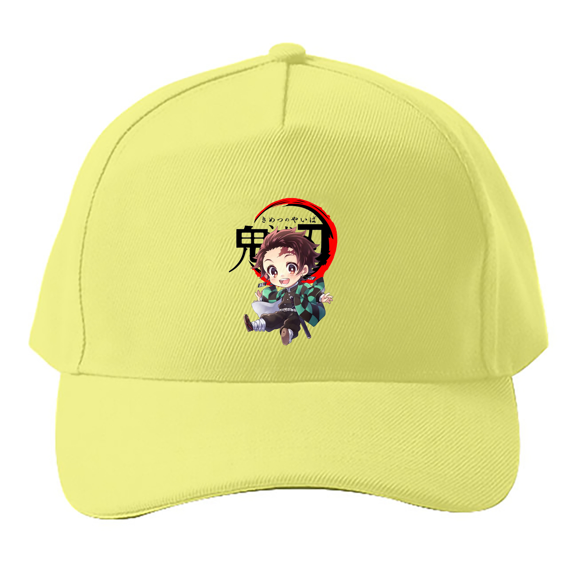 （画像用） 鬼滅の刃 竈門 炭治郎／かまど たんじろう Kamado Tanjirou ベースボールキャップ 綿100％ 男女兼用 帽子 スポーツ