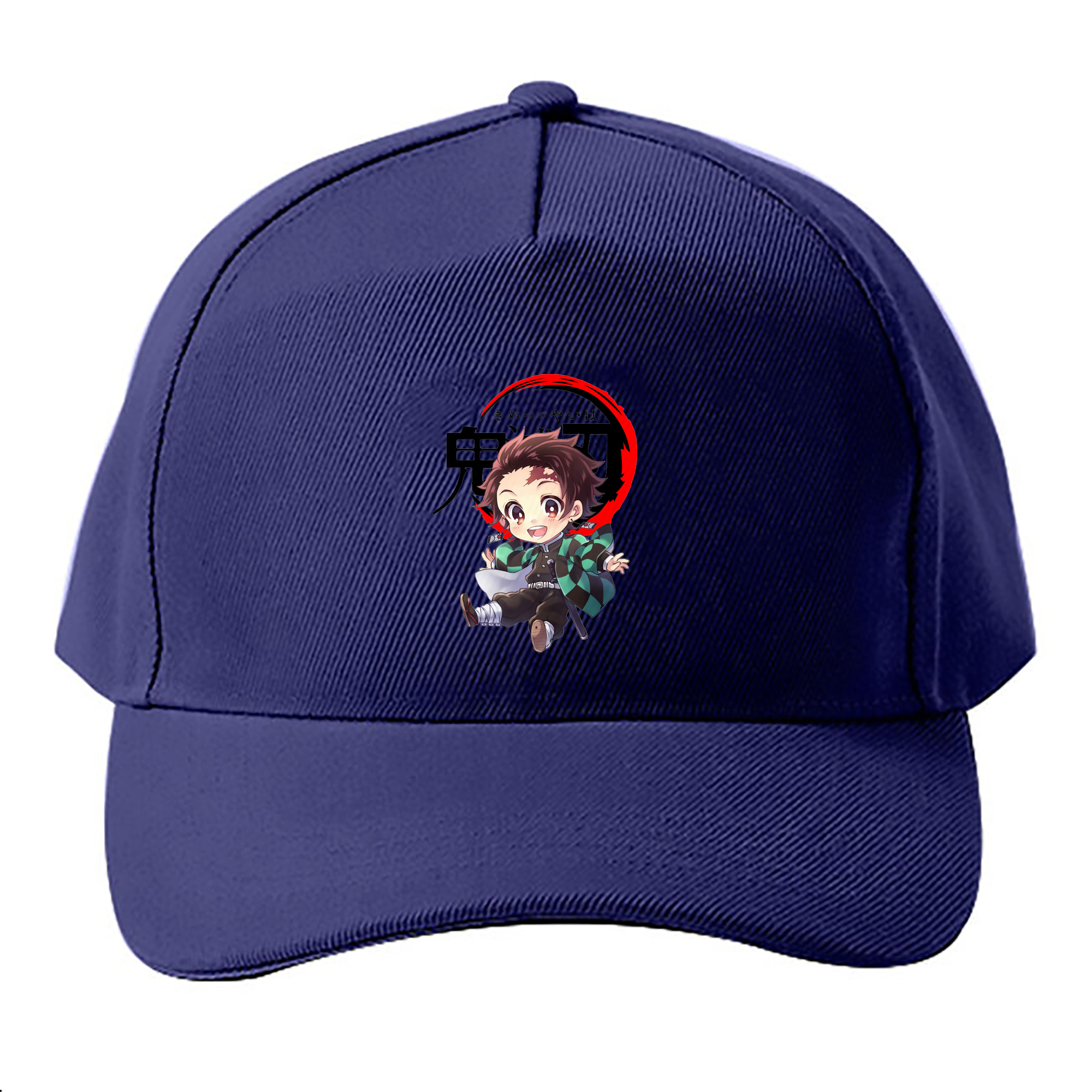 （画像用） 鬼滅の刃 竈門 炭治郎／かまど たんじろう Kamado Tanjirou ベースボールキャップ 綿100％ 男女兼用 帽子 スポーツ
