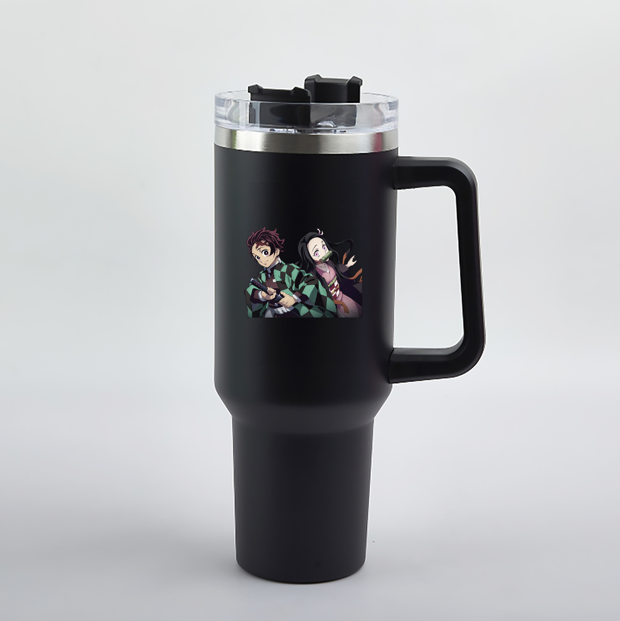 （画像用） 鬼滅の刃（きめつのやいば）竈門 禰󠄀豆子／かまど ねずこ Kamado Nezuko 1200mL車用タンブラー（カラープリント）