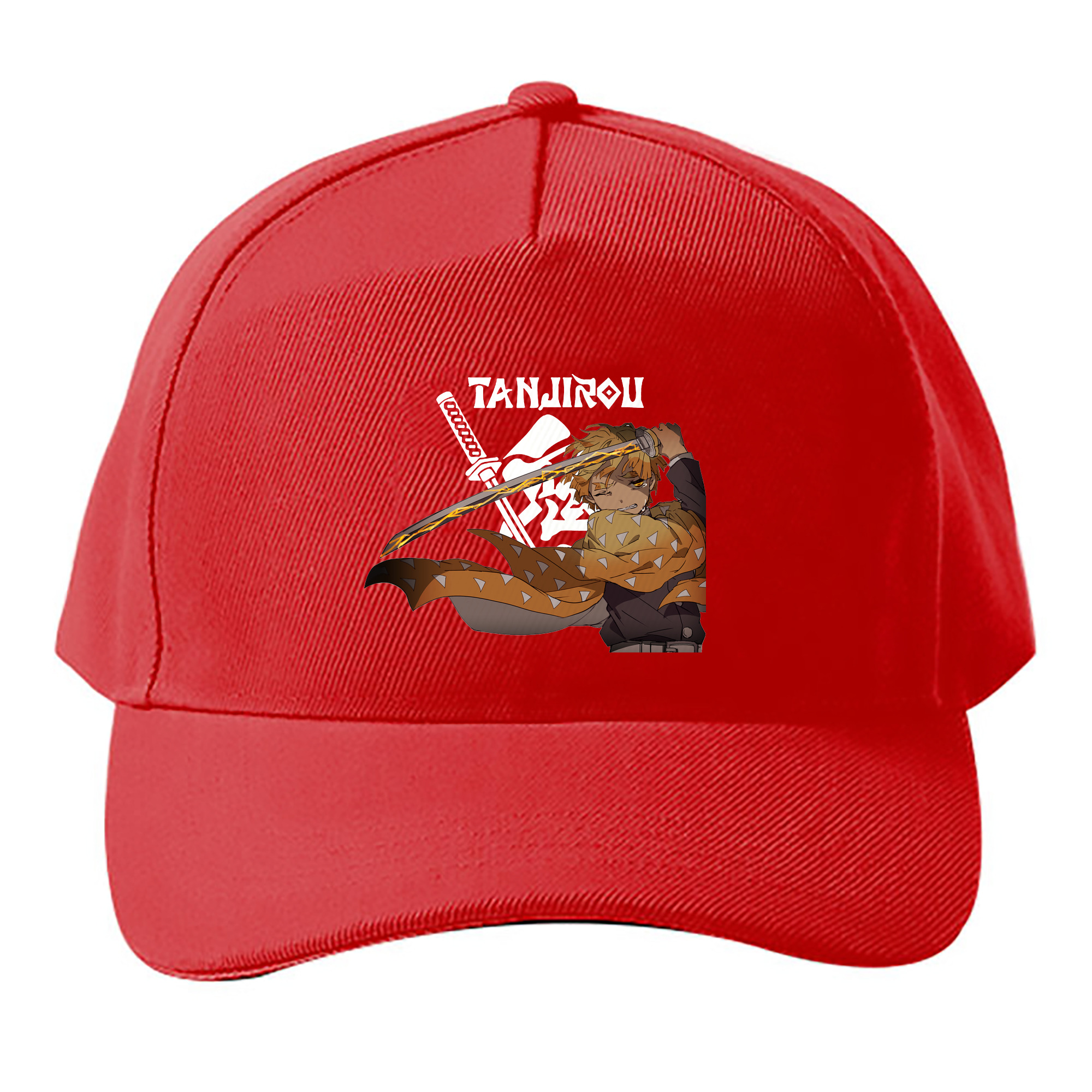 （画像用） 鬼滅の刃（きめつのやいば）我妻 善逸／あがつま ぜんいつ Agatsuma Zenitsu ベースボールキャップ 綿100％ 男女兼用 帽子 スポーツ