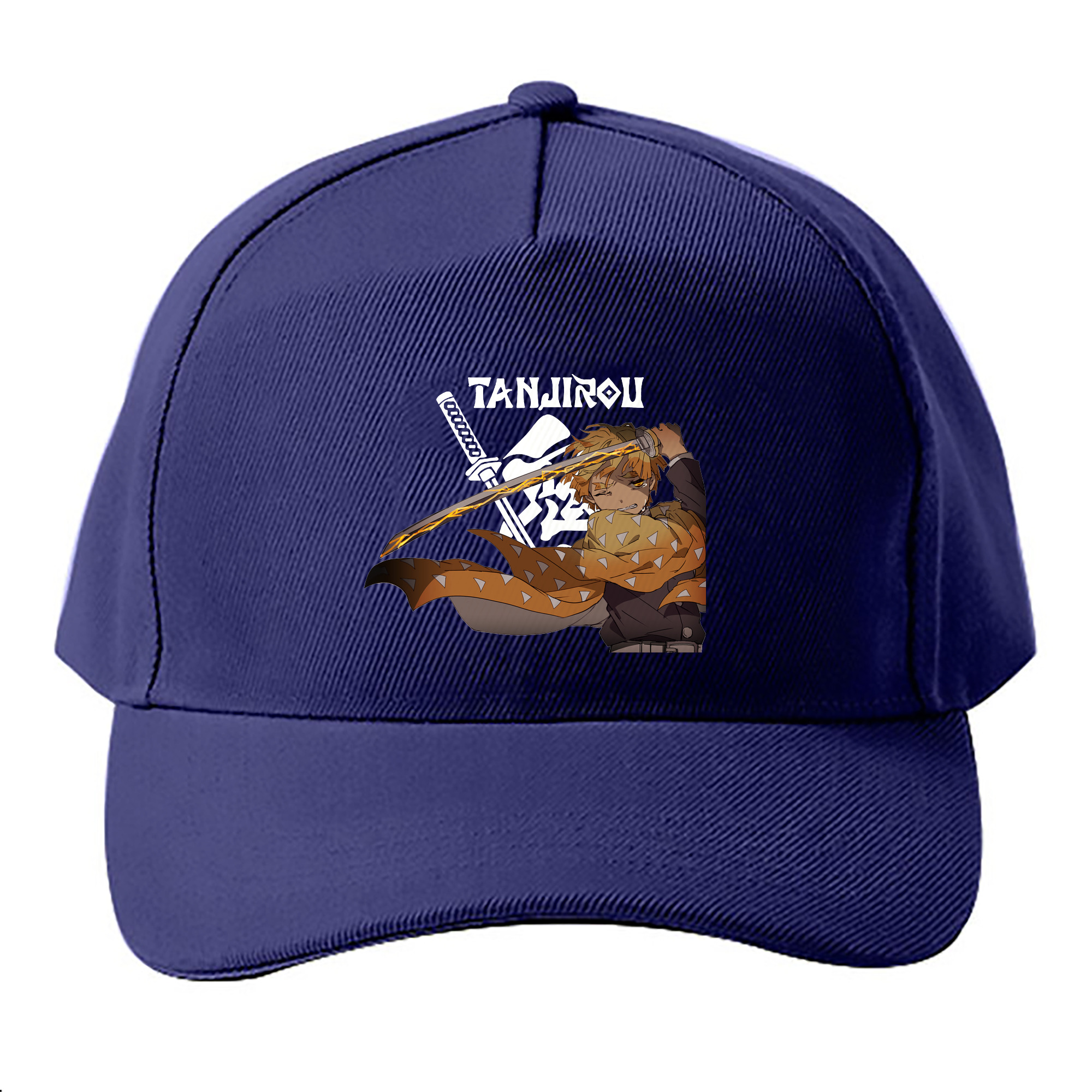 （画像用） 鬼滅の刃（きめつのやいば）我妻 善逸／あがつま ぜんいつ Agatsuma Zenitsu ベースボールキャップ 綿100％ 男女兼用 帽子 スポーツ