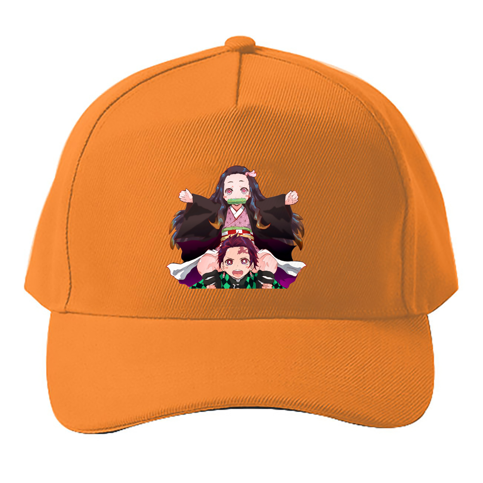 （画像用） 鬼滅の刃（きめつのやいば）竈門 禰󠄀豆子／かまど ねずこ Kamado Nezuko ベースボールキャップ 綿100％ 男女兼用 帽子 スポーツ