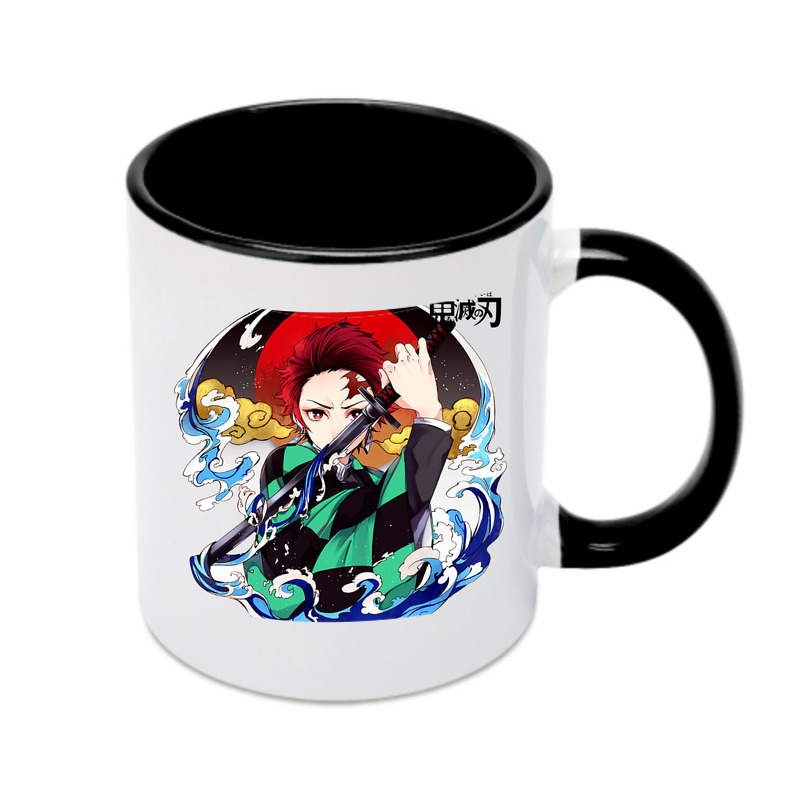 （画像用） 鬼滅の刃 竈門 炭治郎／かまど たんじろう Kamado Tanjirou カラーマグカップ