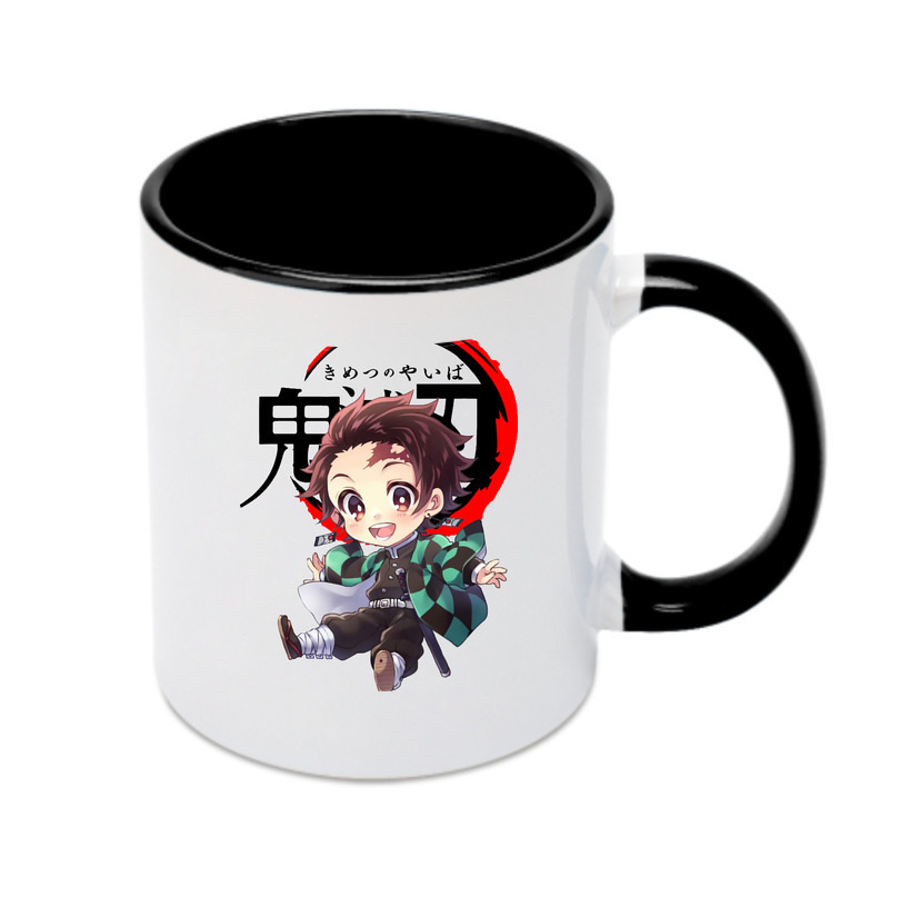 （画像用） 鬼滅の刃 竈門 炭治郎／かまど たんじろう Kamado Tanjirou カラーマグカップ