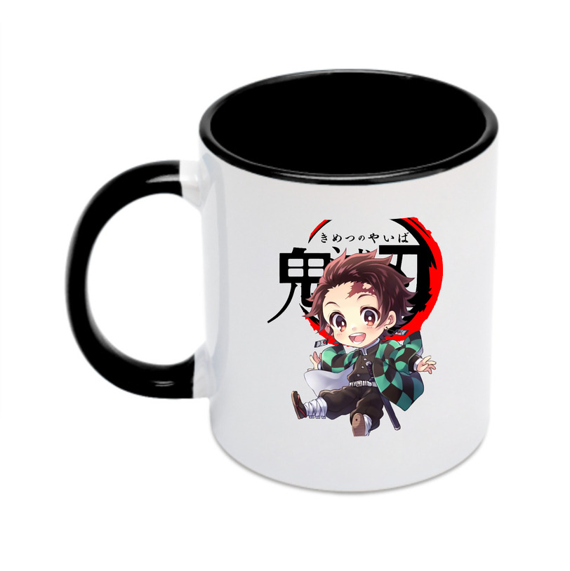 （画像用） 鬼滅の刃 竈門 炭治郎／かまど たんじろう Kamado Tanjirou カラーマグカップ