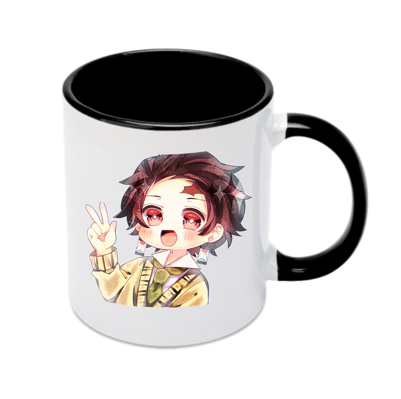 （画像用） 鬼滅の刃 竈門 炭治郎／かまど たんじろう Kamado Tanjirou カラーマグカップ