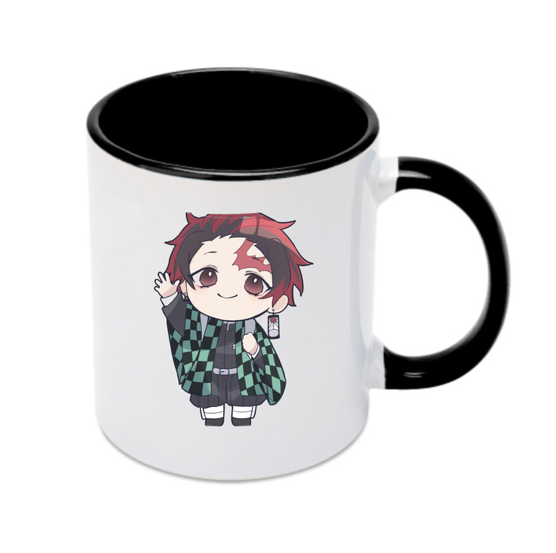（画像用） 鬼滅の刃 竈門 炭治郎／かまど たんじろう Kamado Tanjirou カラーマグカップ