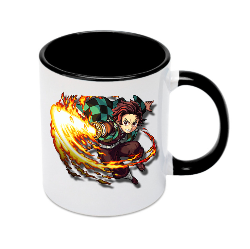 （画像用） 鬼滅の刃 竈門 炭治郎／かまど たんじろう Kamado Tanjirou カラーマグカップ