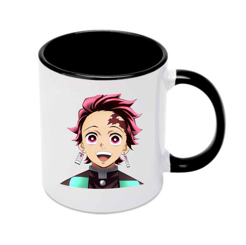 （画像用） 鬼滅の刃 竈門 炭治郎／かまど たんじろう Kamado Tanjirou カラーマグカップ