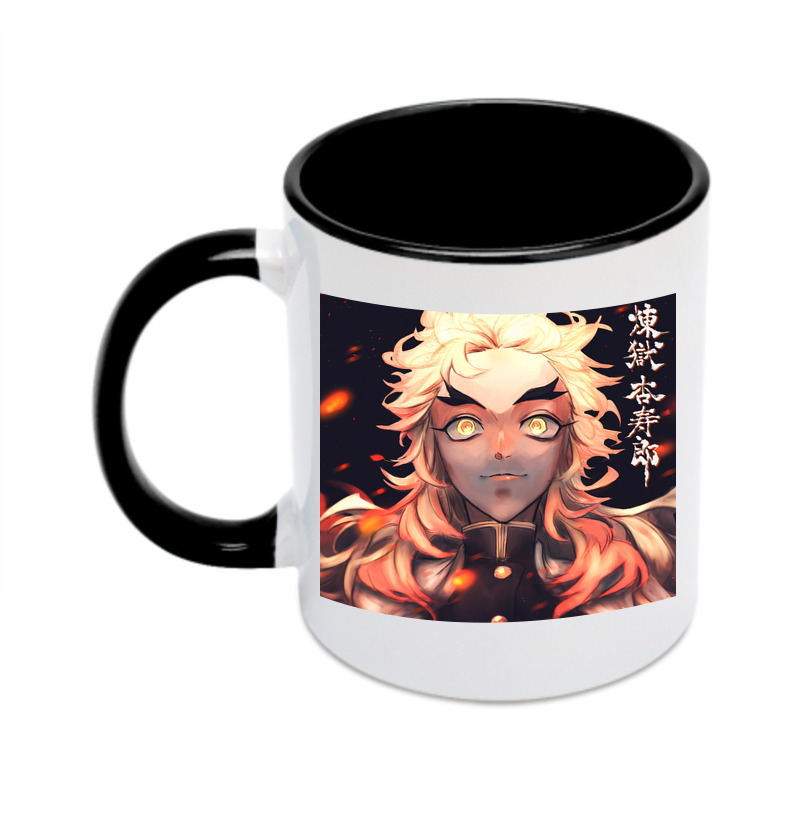 （画像用） 炎柱-煉󠄁獄 杏寿郎／れんごく きょうじゅろう Rengoku Kyoujurou カラーマグカップ