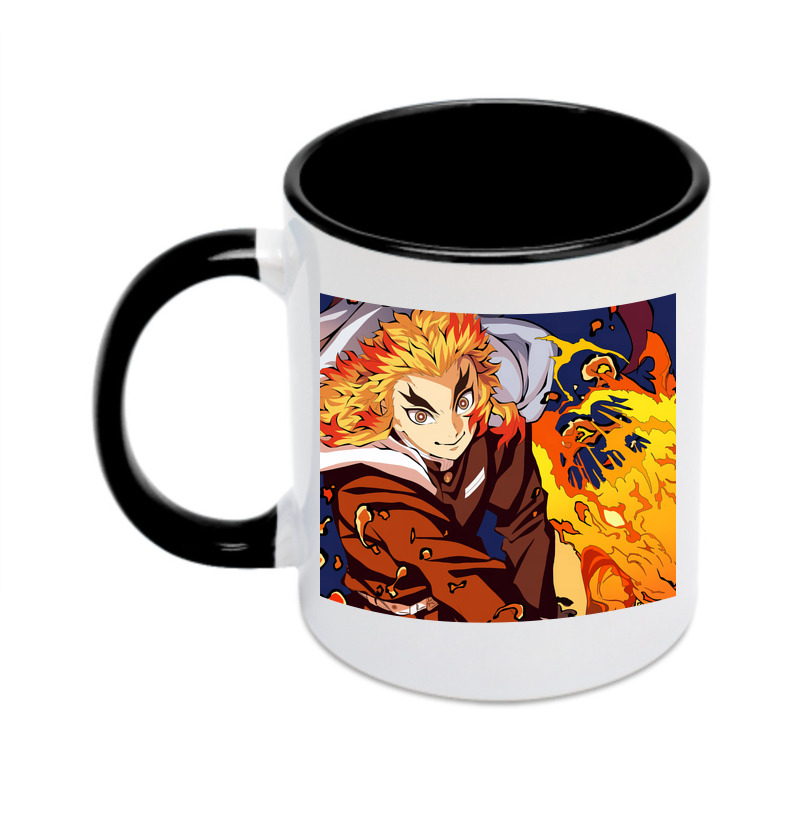 （画像用） 炎柱-煉󠄁獄 杏寿郎／れんごく きょうじゅろう Rengoku Kyoujurou カラーマグカップ