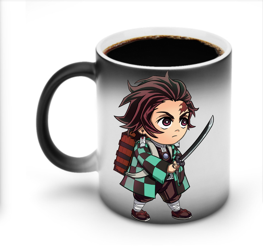 （画像用） 鬼滅の刃 竈門 炭治郎／かまど たんじろう Kamado Tanjirou 温度変色マグカップ