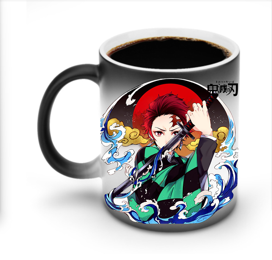 （画像用） 鬼滅の刃 竈門 炭治郎／かまど たんじろう Kamado Tanjirou 温度変色マグカップ