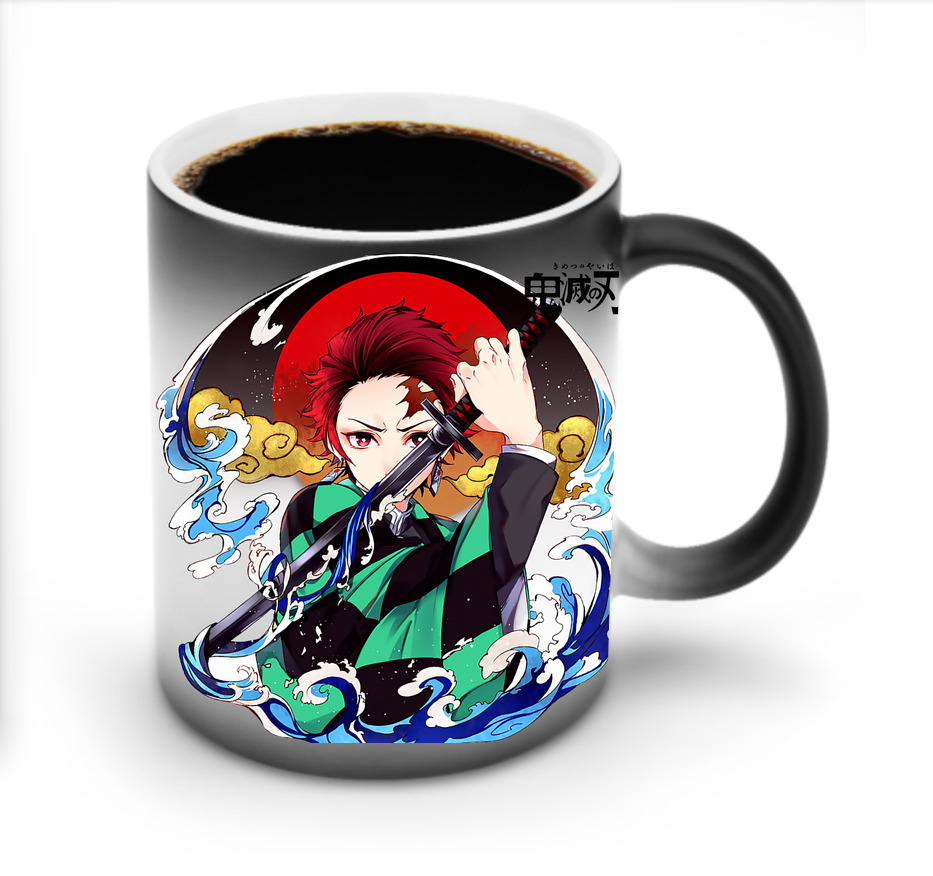 （画像用） 鬼滅の刃 竈門 炭治郎／かまど たんじろう Kamado Tanjirou 温度変色マグカップ