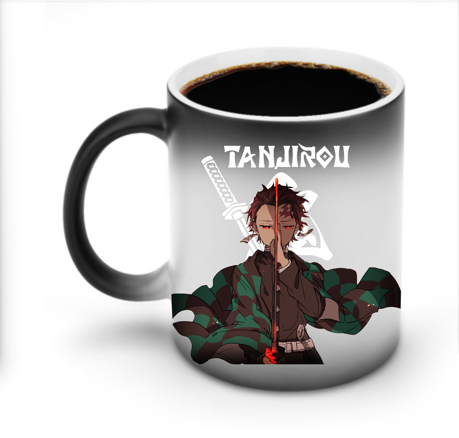 （画像用） 鬼滅の刃 竈門 炭治郎／かまど たんじろう Kamado Tanjirou 温度変色マグカップ