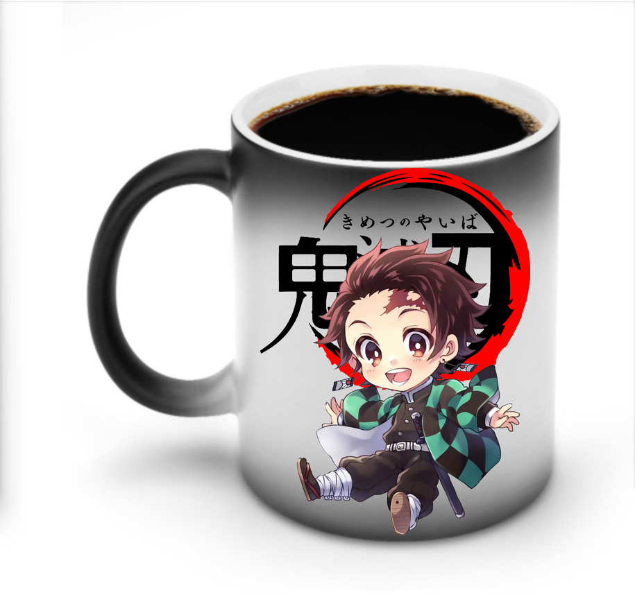 （画像用） 鬼滅の刃 竈門 炭治郎／かまど たんじろう Kamado Tanjirou 温度変色マグカップ